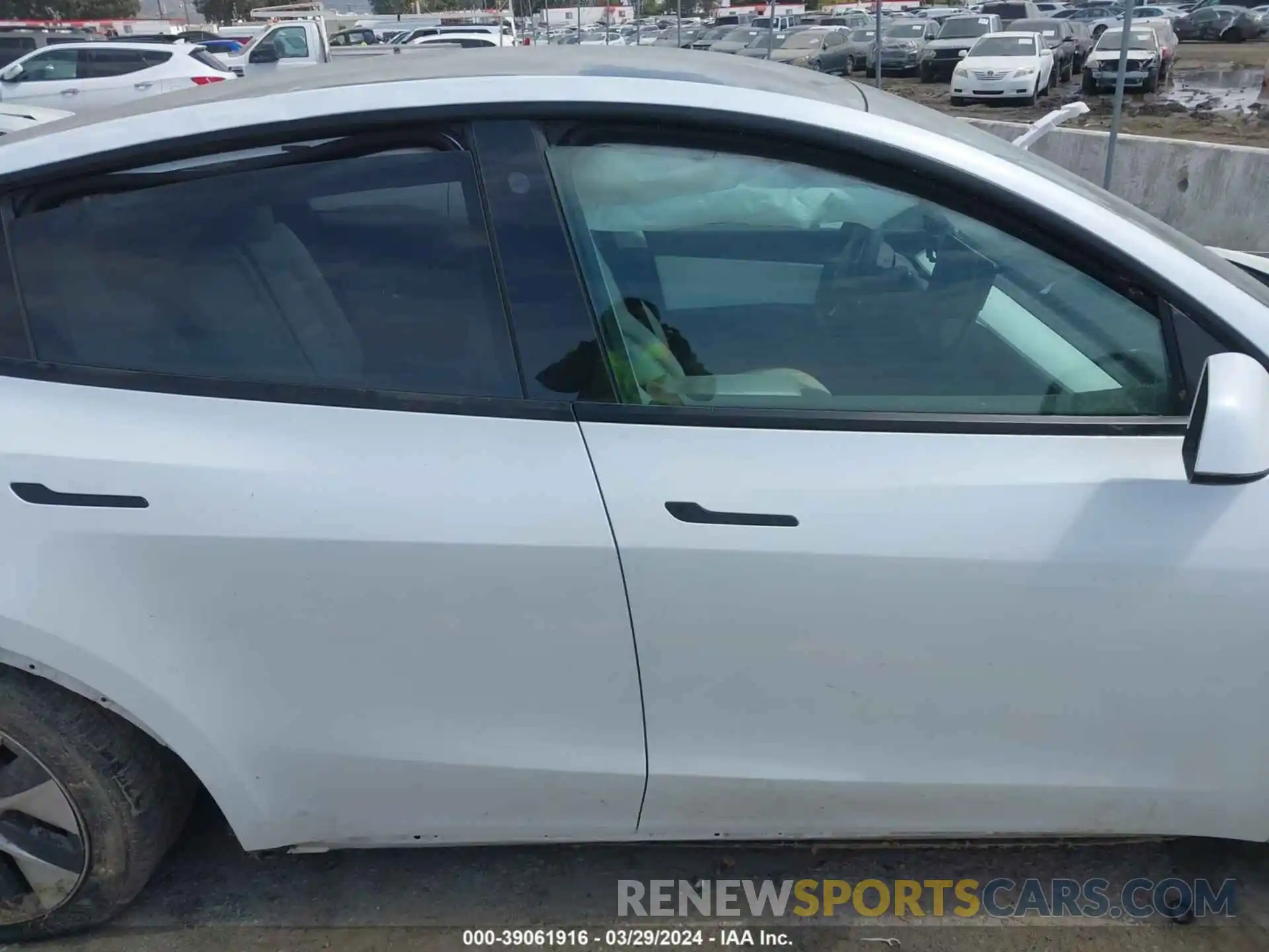 12 Photograph of a damaged car 5YJYGDEE3MF090939 TESLA MODEL Y 2021