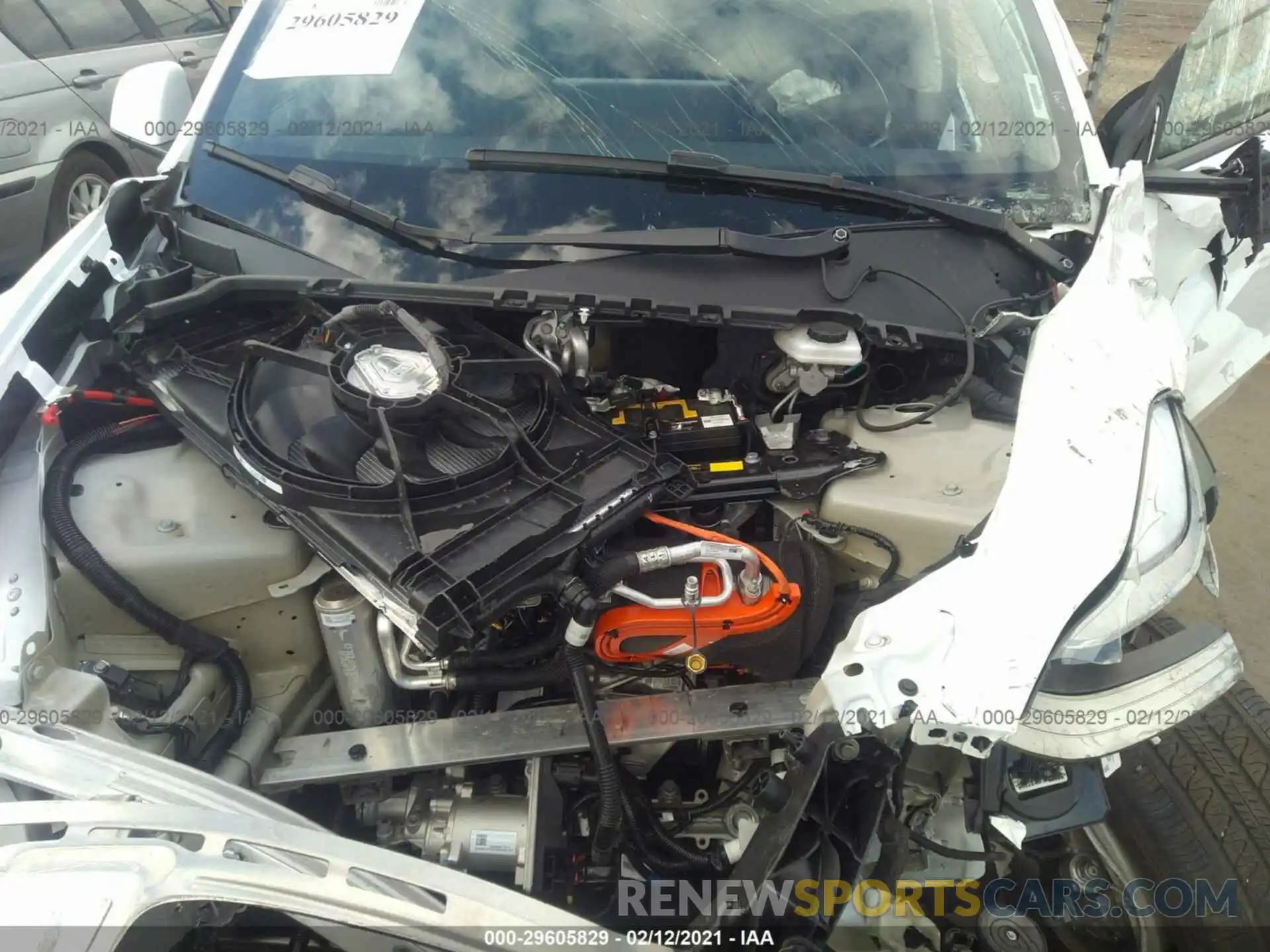 10 Photograph of a damaged car 5YJYGDEE3MF096725 TESLA MODEL Y 2021