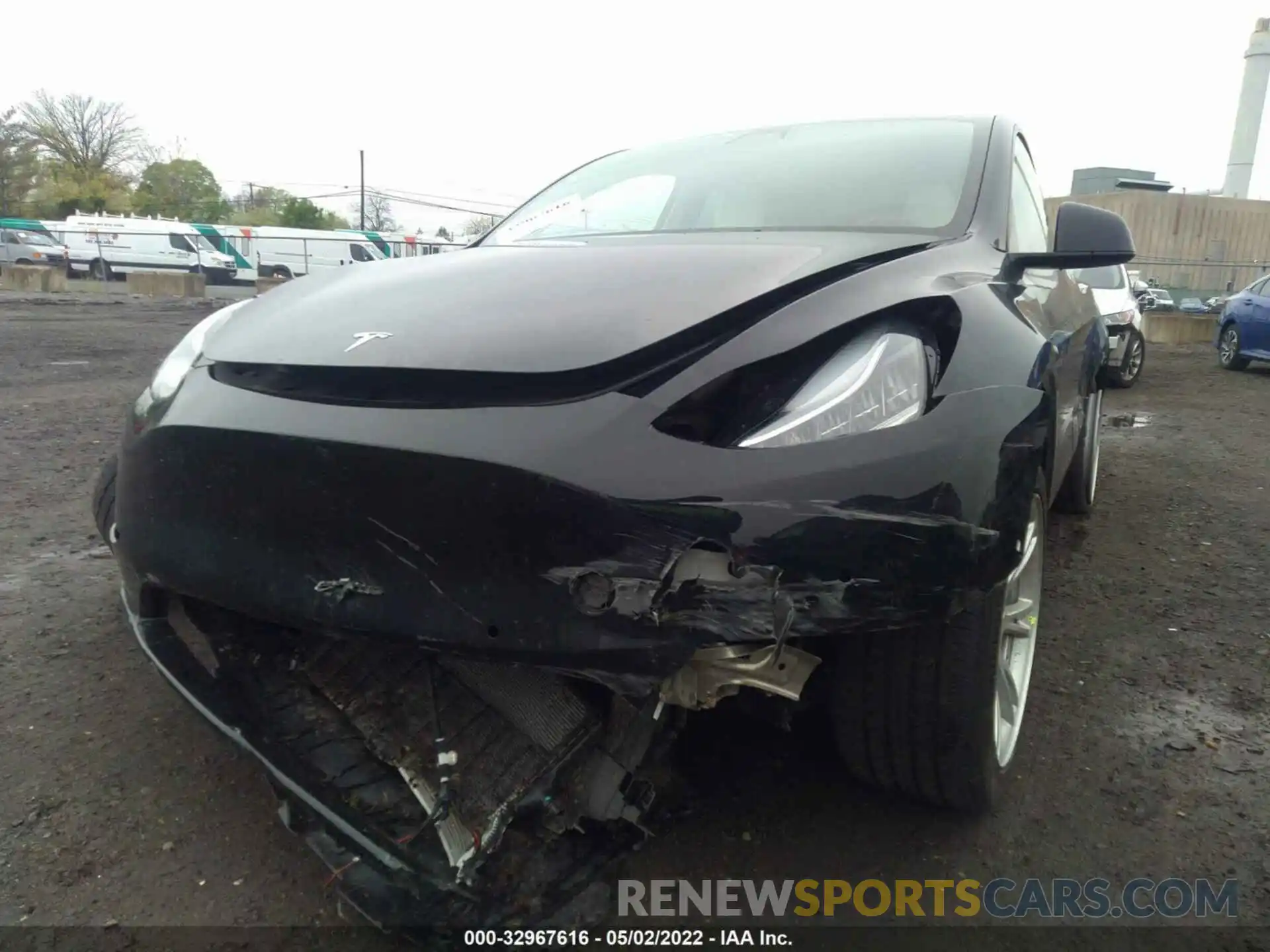 6 Photograph of a damaged car 5YJYGDEE3MF112499 TESLA MODEL Y 2021