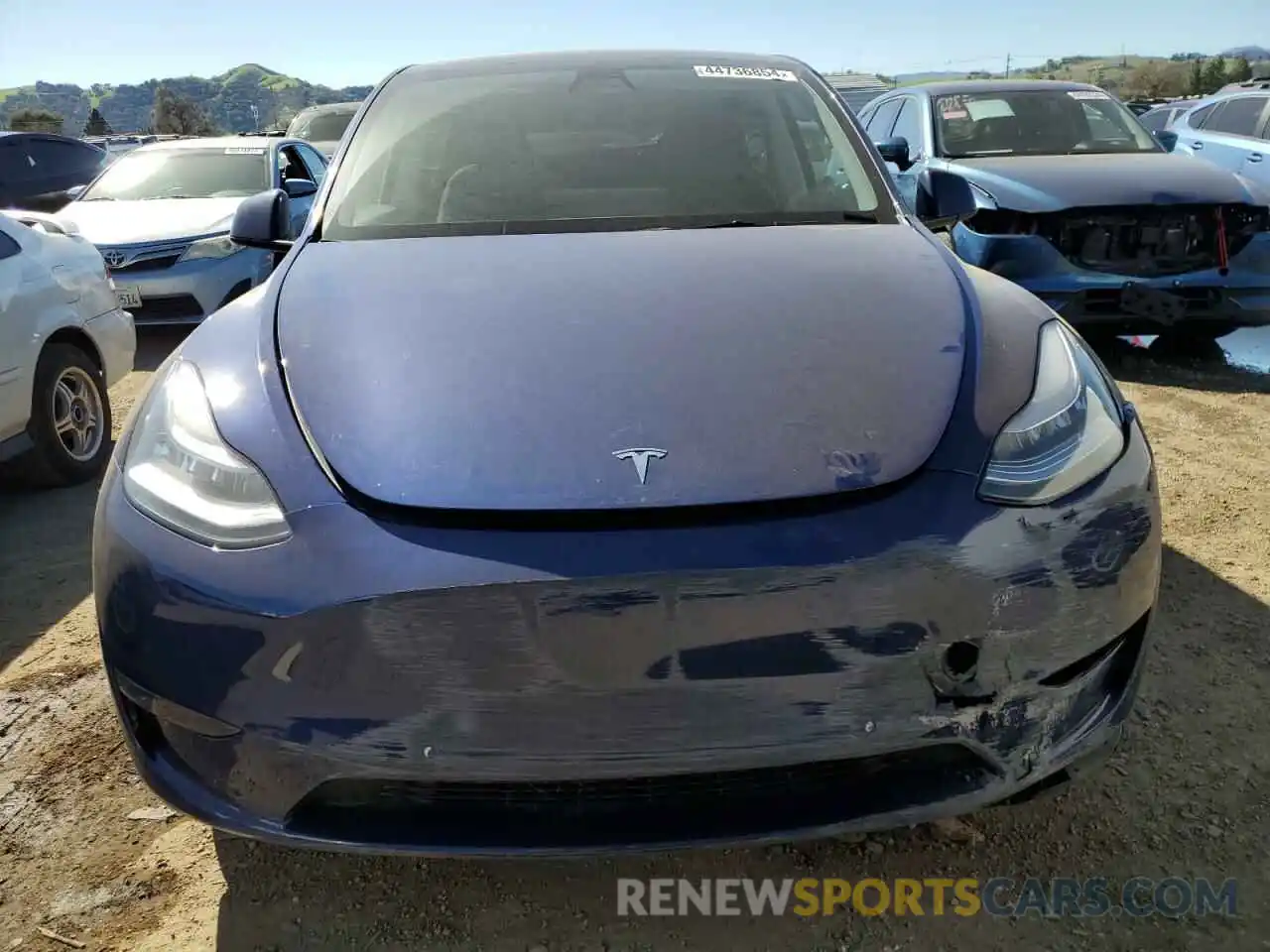 5 Photograph of a damaged car 5YJYGDEE3MF149472 TESLA MODEL Y 2021