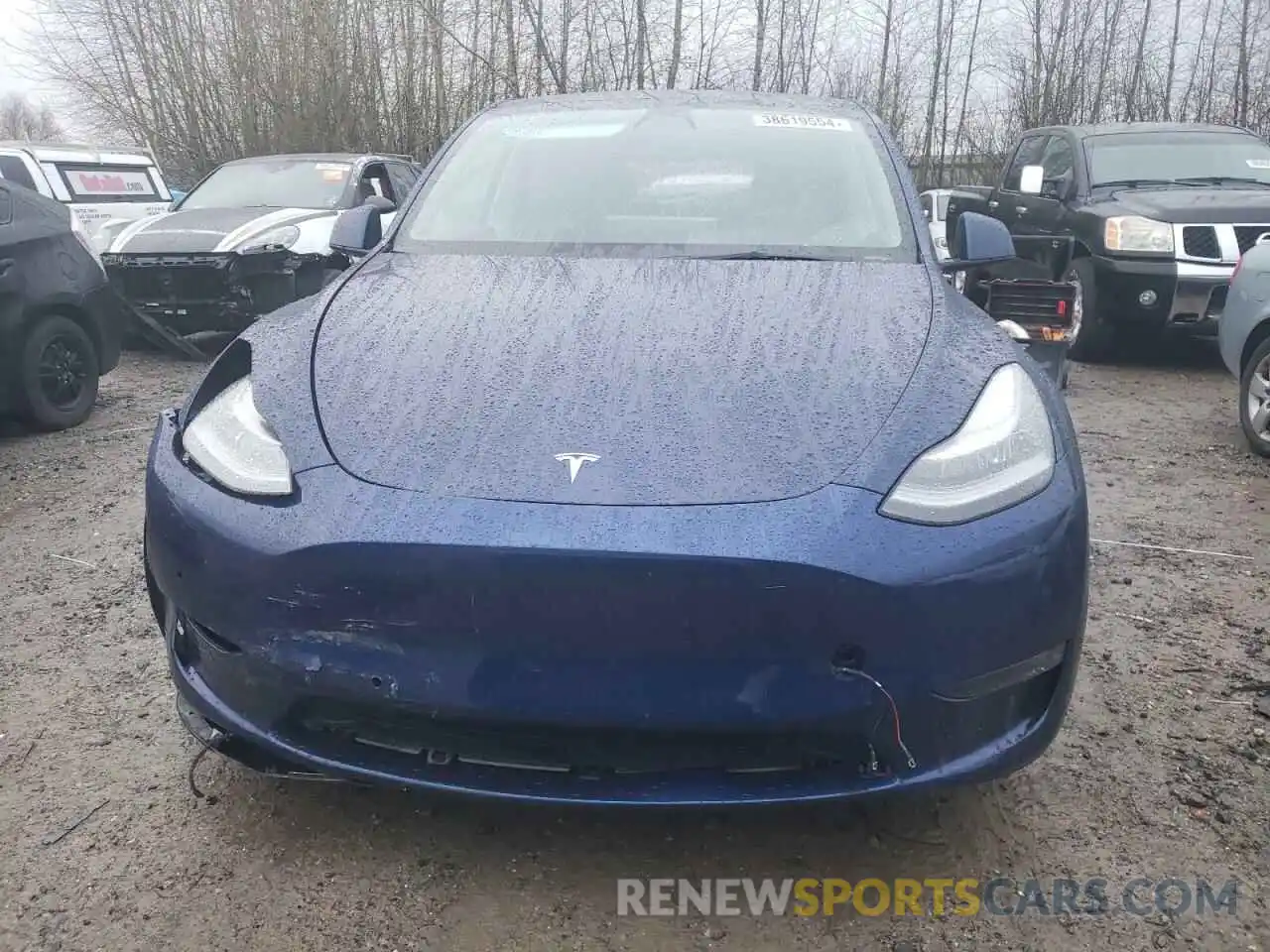 5 Photograph of a damaged car 5YJYGDEE3MF153084 TESLA MODEL Y 2021