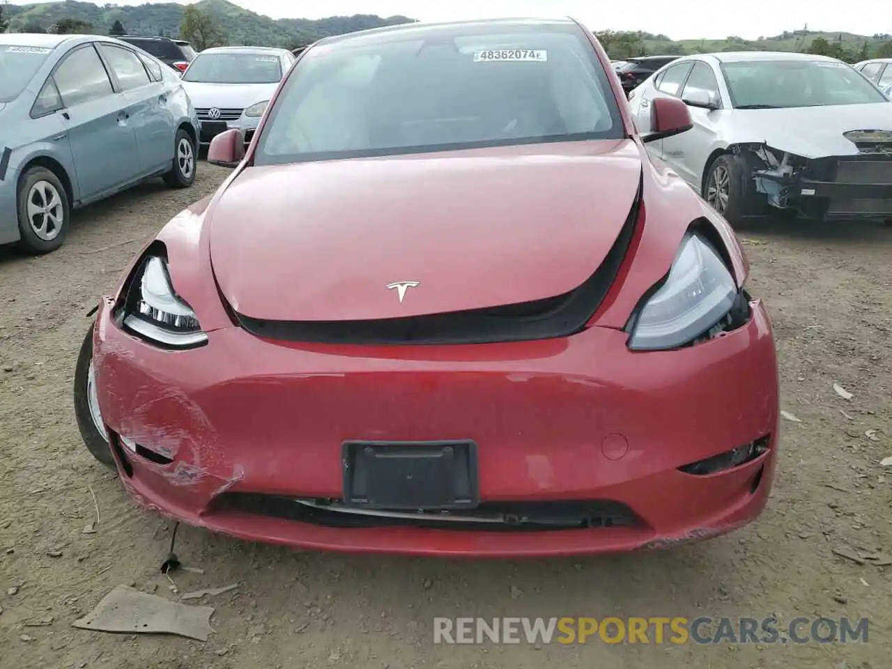 5 Photograph of a damaged car 5YJYGDEE3MF181791 TESLA MODEL Y 2021