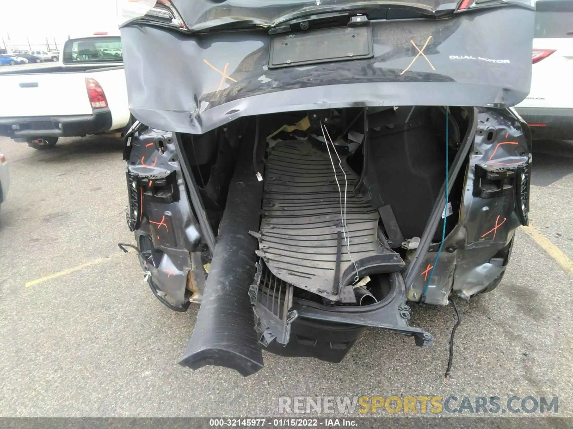 6 Photograph of a damaged car 5YJYGDEE3MF182116 TESLA MODEL Y 2021