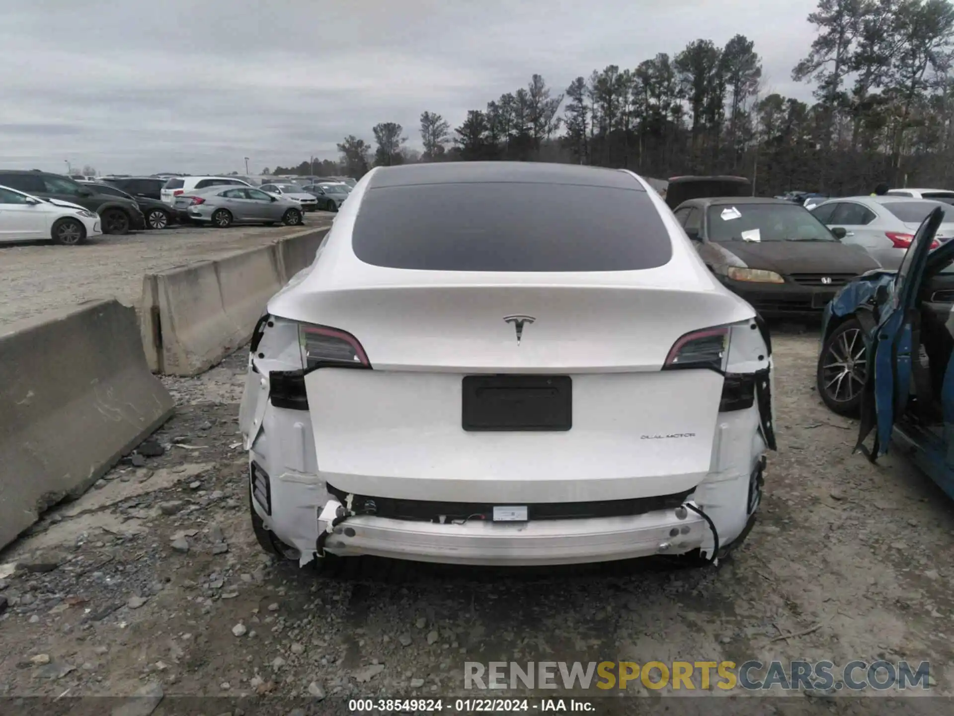 15 Фотография поврежденного автомобиля 5YJYGDEE3MF188529 TESLA MODEL Y 2021