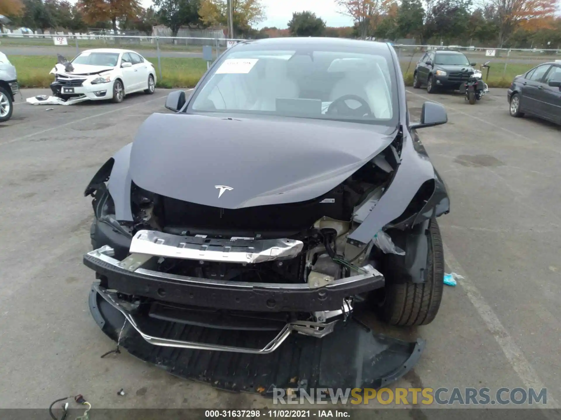 6 Photograph of a damaged car 5YJYGDEE3MF251855 TESLA MODEL Y 2021