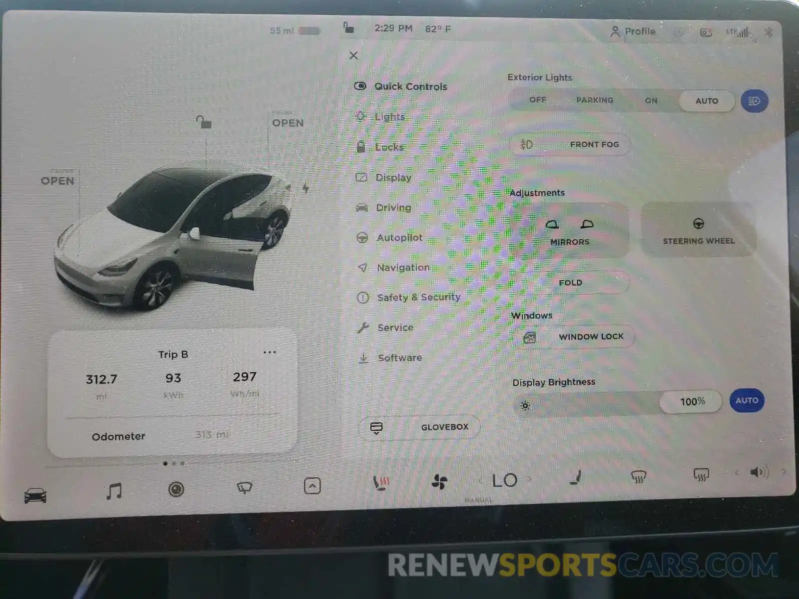 8 Photograph of a damaged car 5YJYGDEE3MF255761 TESLA MODEL Y 2021