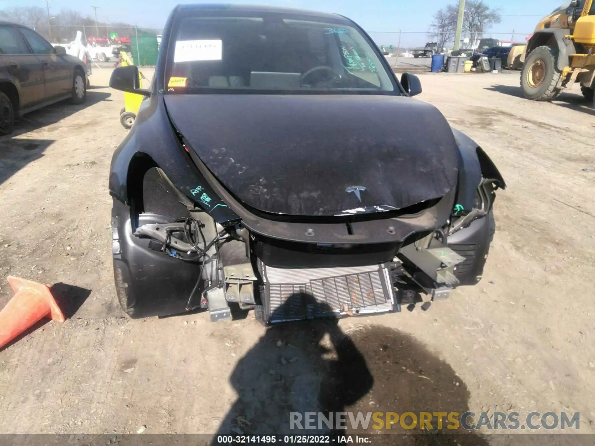 6 Photograph of a damaged car 5YJYGDEE3MF256425 TESLA MODEL Y 2021