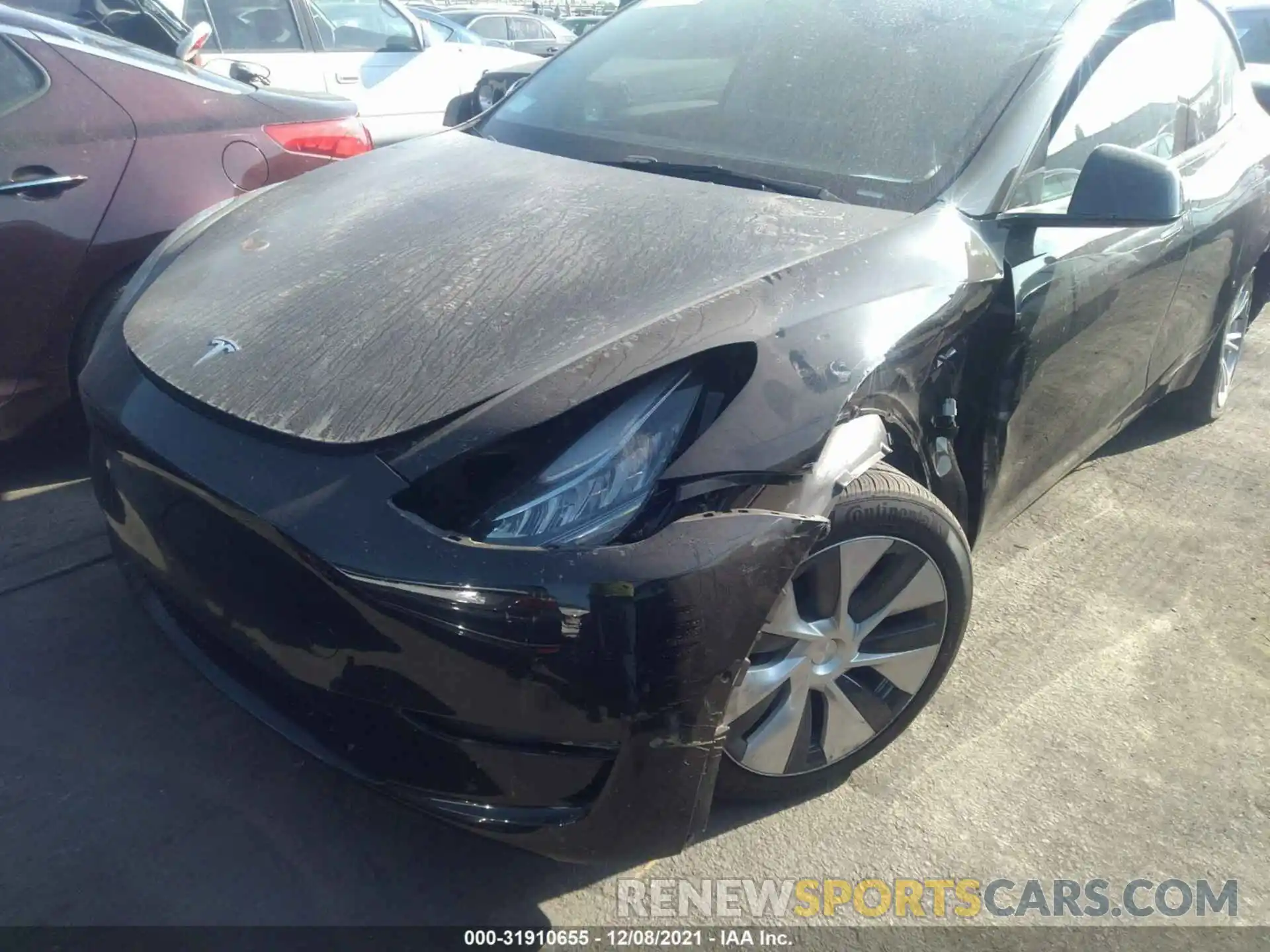 6 Photograph of a damaged car 5YJYGDEE3MF270051 TESLA MODEL Y 2021