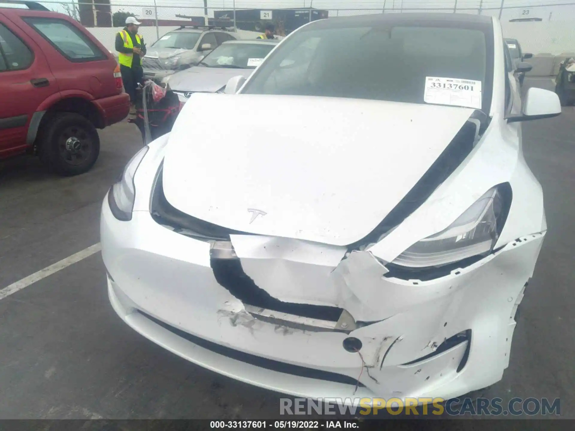 6 Photograph of a damaged car 5YJYGDEE3MF282491 TESLA MODEL Y 2021