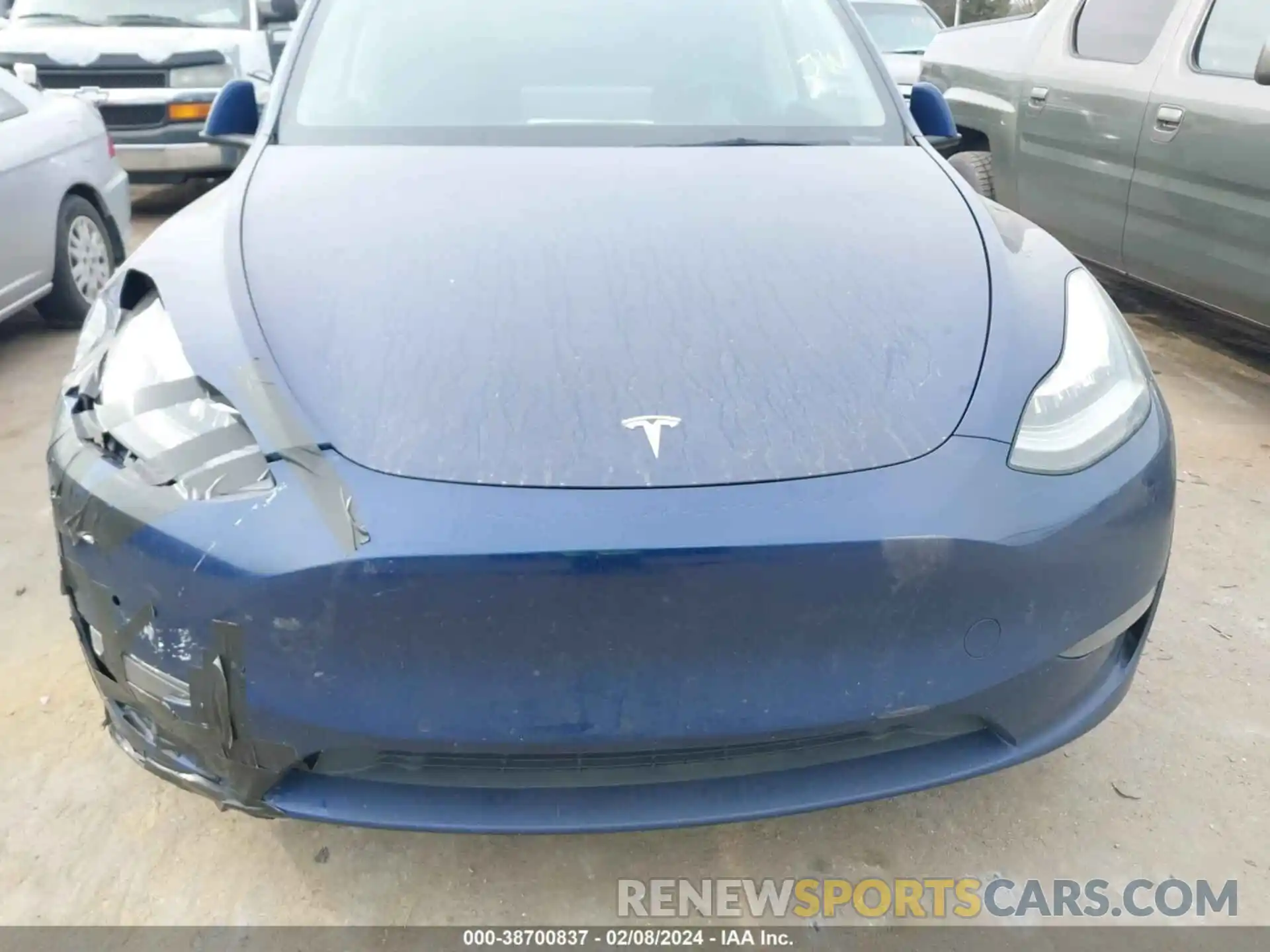 10 Фотография поврежденного автомобиля 5YJYGDEE3MF283950 TESLA MODEL Y 2021