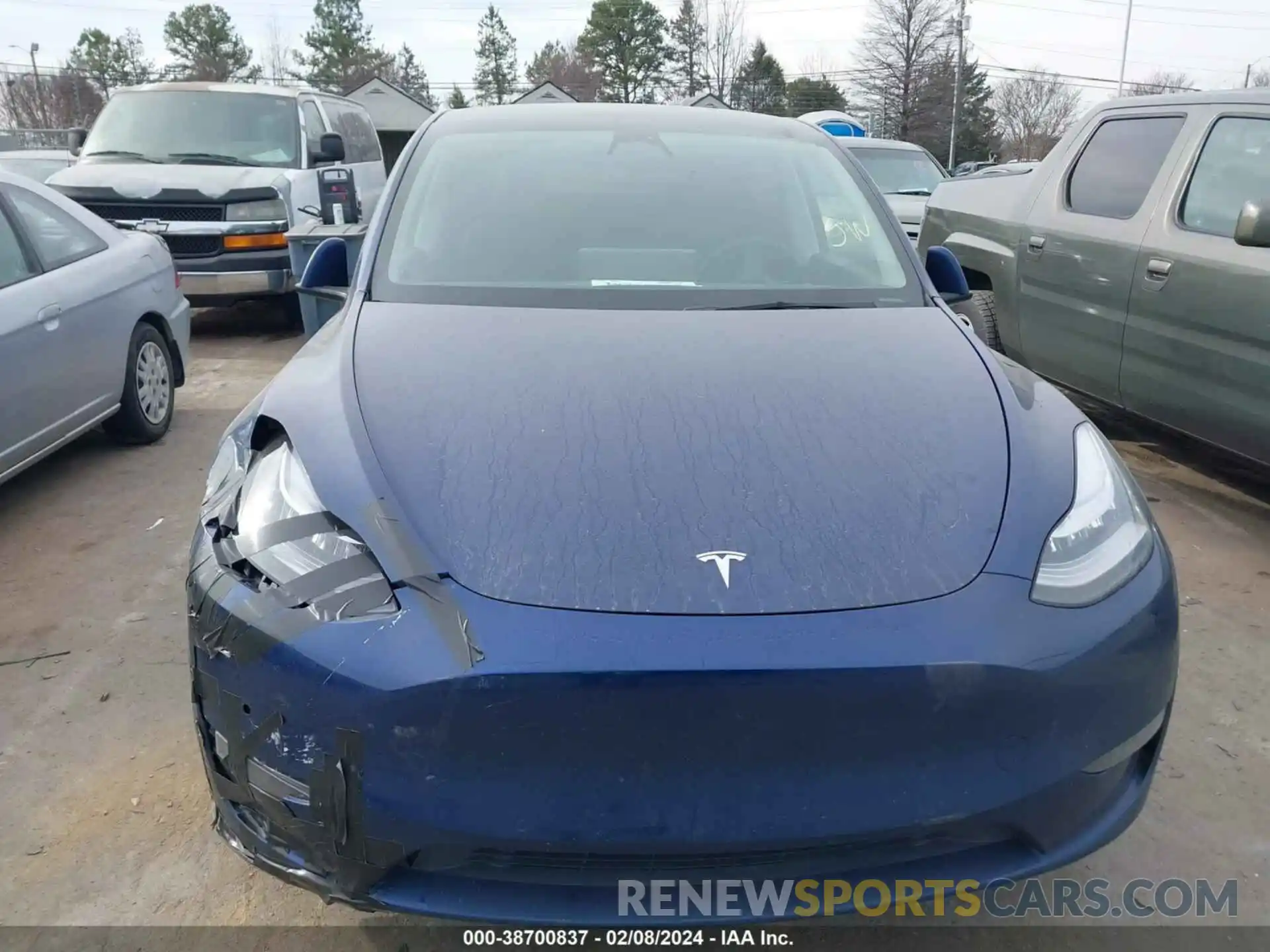 11 Фотография поврежденного автомобиля 5YJYGDEE3MF283950 TESLA MODEL Y 2021