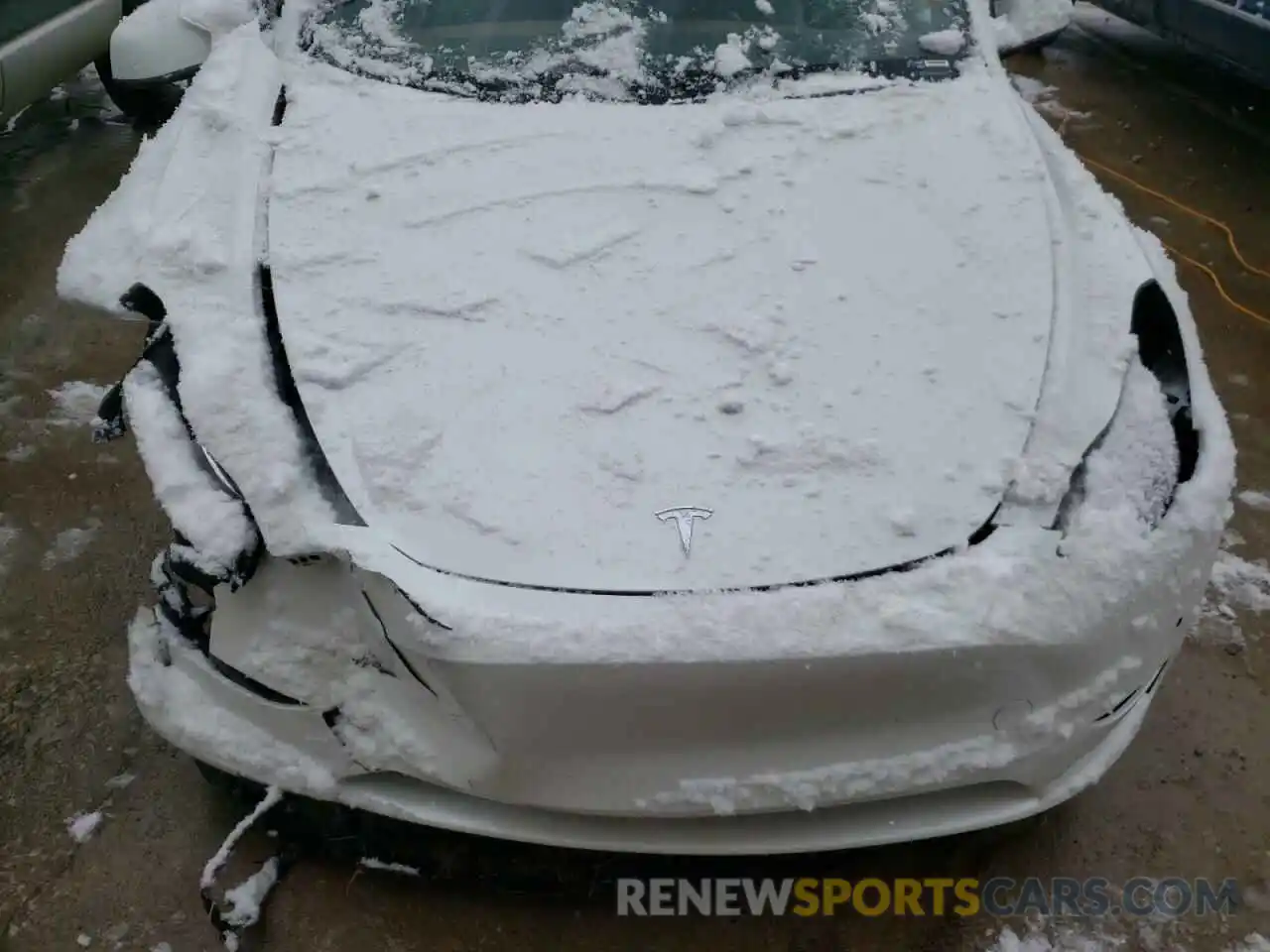 7 Photograph of a damaged car 5YJYGDEE4LF035933 TESLA MODEL Y 2021