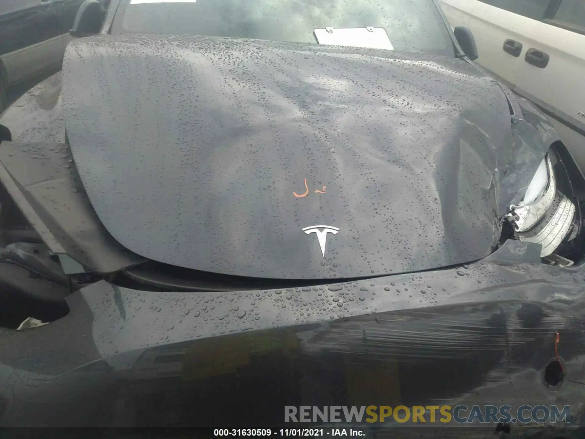 10 Photograph of a damaged car 5YJYGDEE4MF060476 TESLA MODEL Y 2021