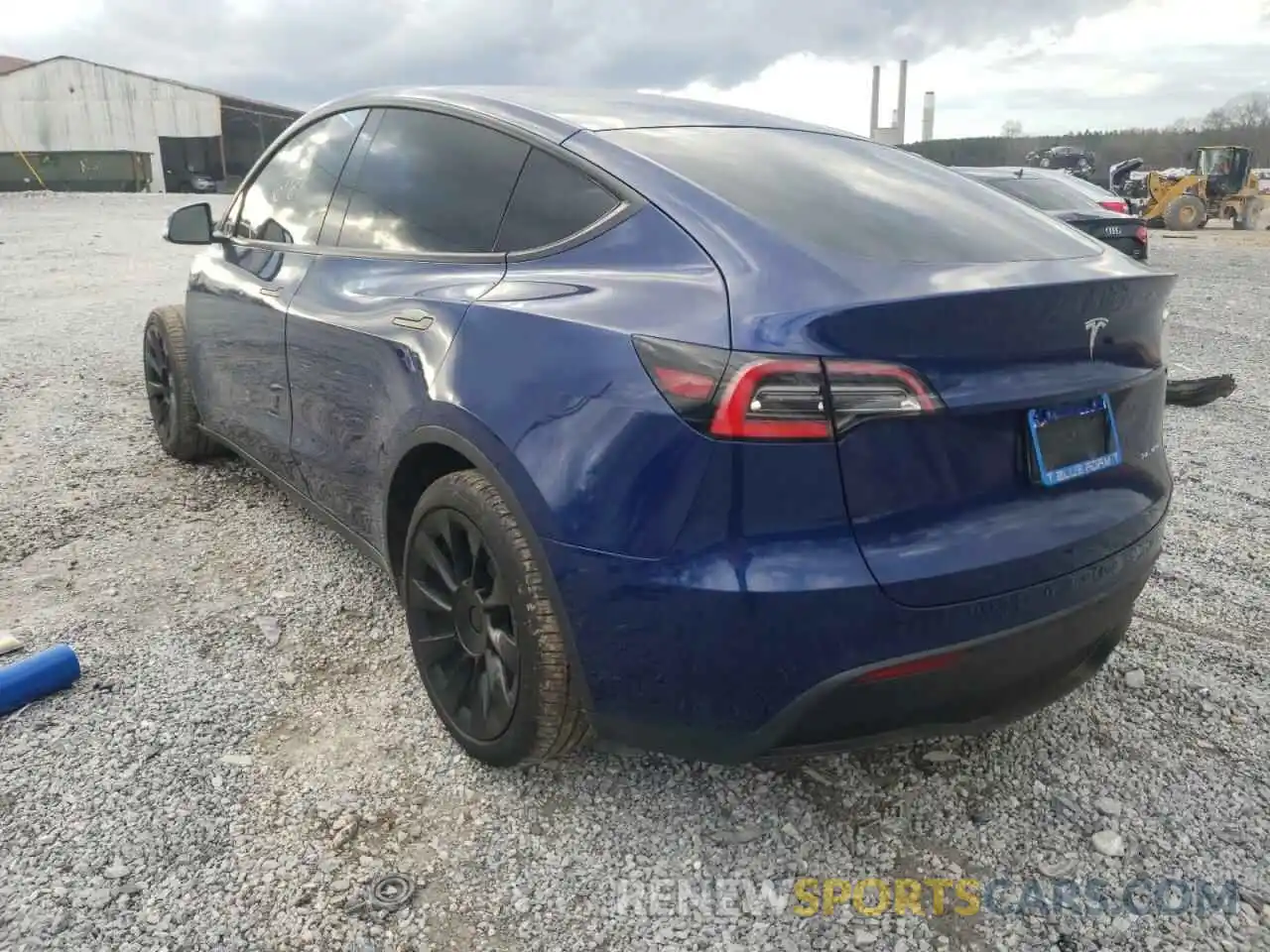 3 Фотография поврежденного автомобиля 5YJYGDEE4MF062485 TESLA MODEL Y 2021