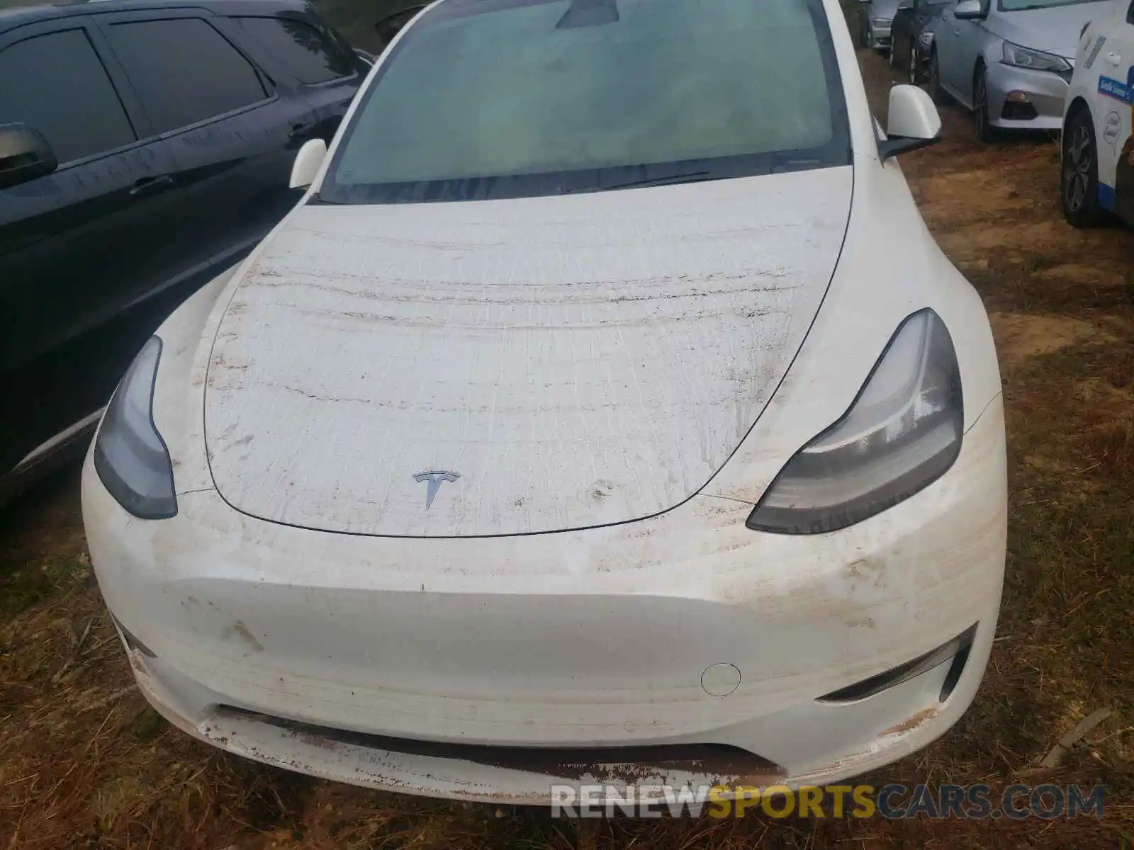 7 Photograph of a damaged car 5YJYGDEE4MF064477 TESLA MODEL Y 2021