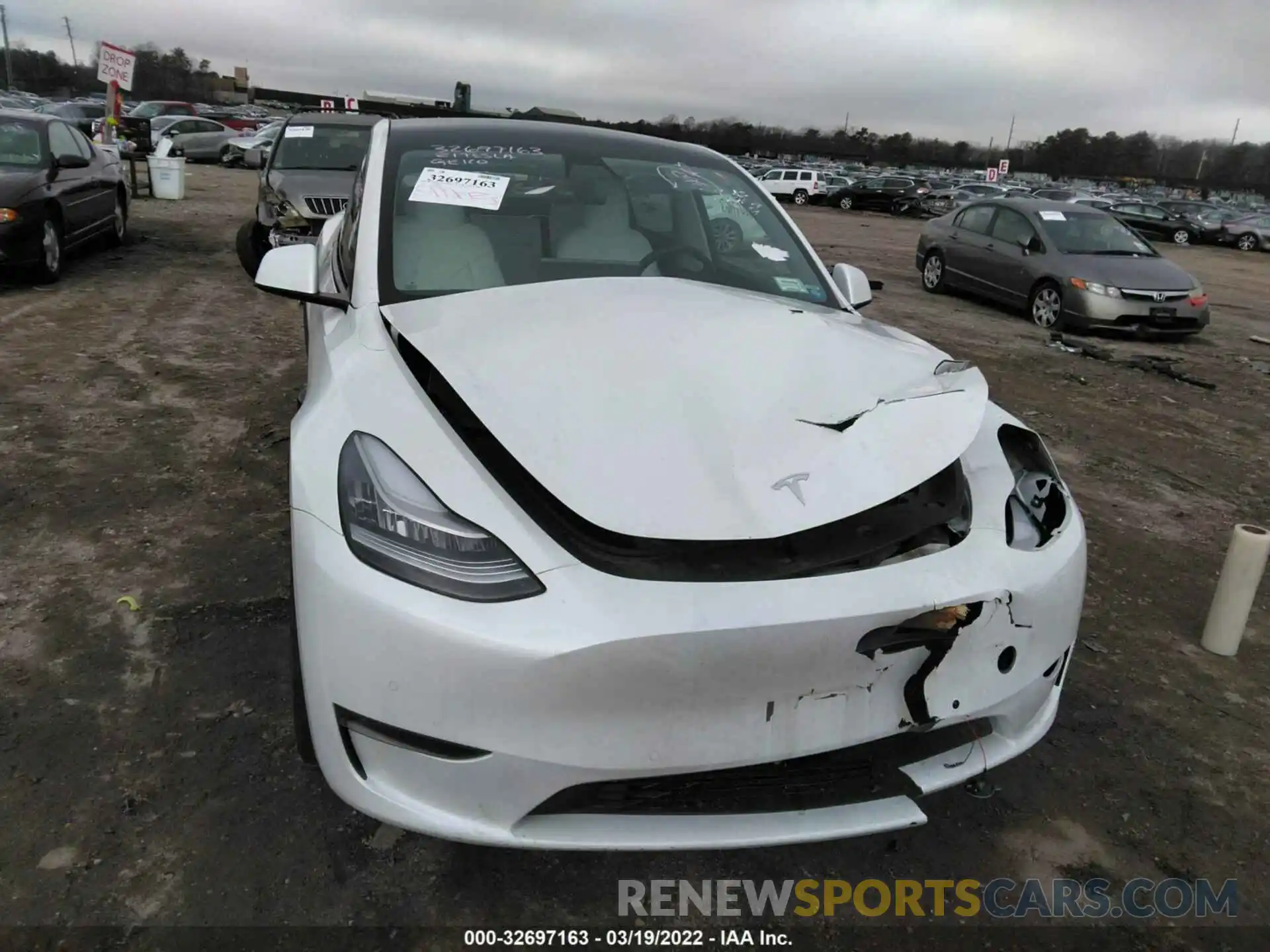 6 Photograph of a damaged car 5YJYGDEE4MF072269 TESLA MODEL Y 2021