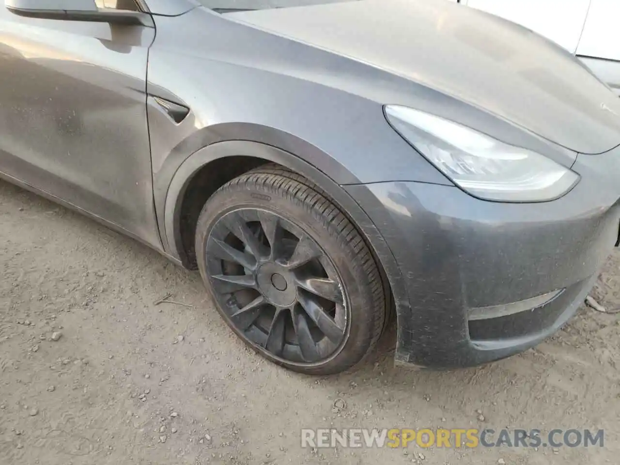 9 Фотография поврежденного автомобиля 5YJYGDEE4MF084146 TESLA MODEL Y 2021