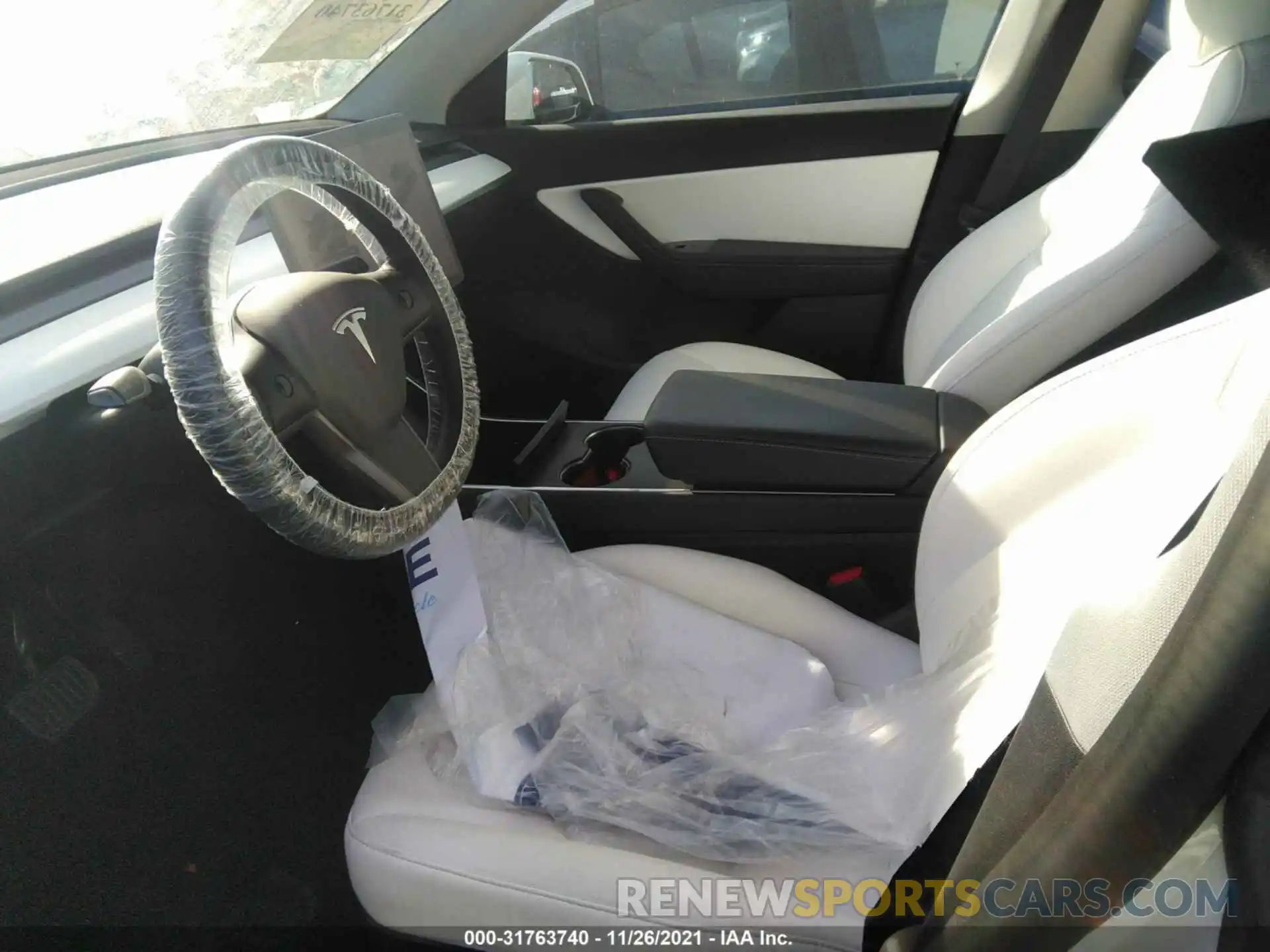 5 Photograph of a damaged car 5YJYGDEE4MF090027 TESLA MODEL Y 2021