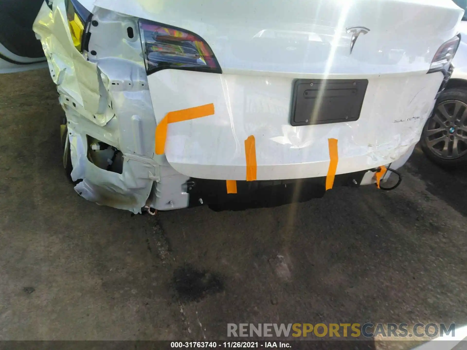 6 Photograph of a damaged car 5YJYGDEE4MF090027 TESLA MODEL Y 2021