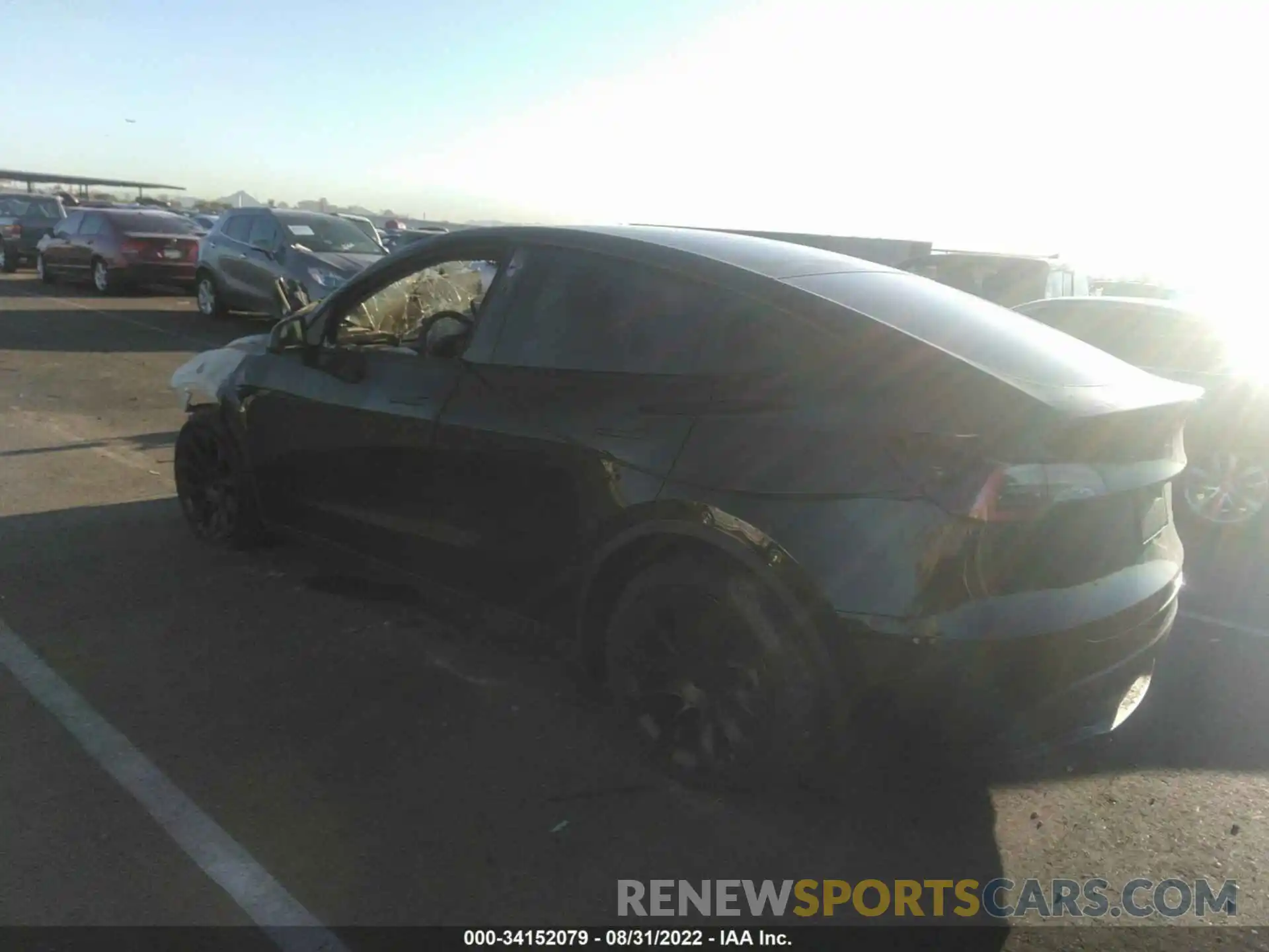 3 Photograph of a damaged car 5YJYGDEE4MF093087 TESLA MODEL Y 2021