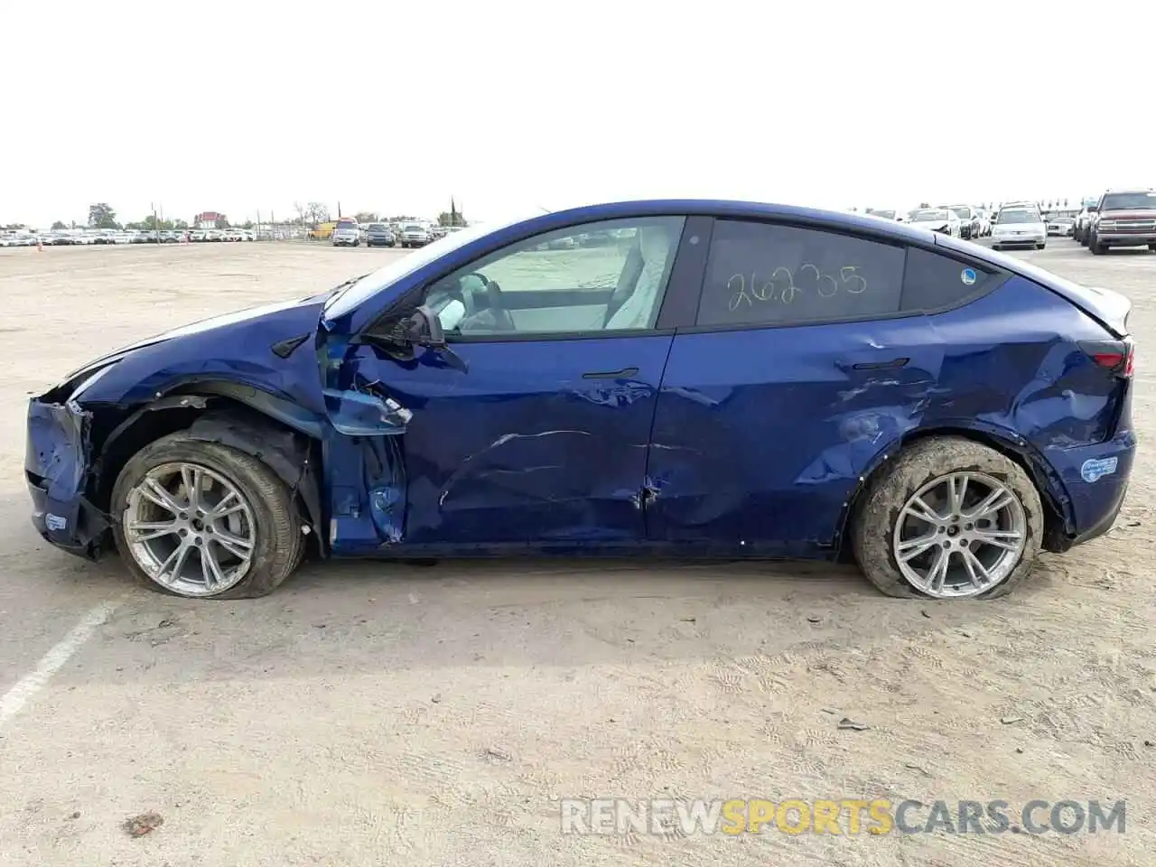 9 Photograph of a damaged car 5YJYGDEE4MF095955 TESLA MODEL Y 2021