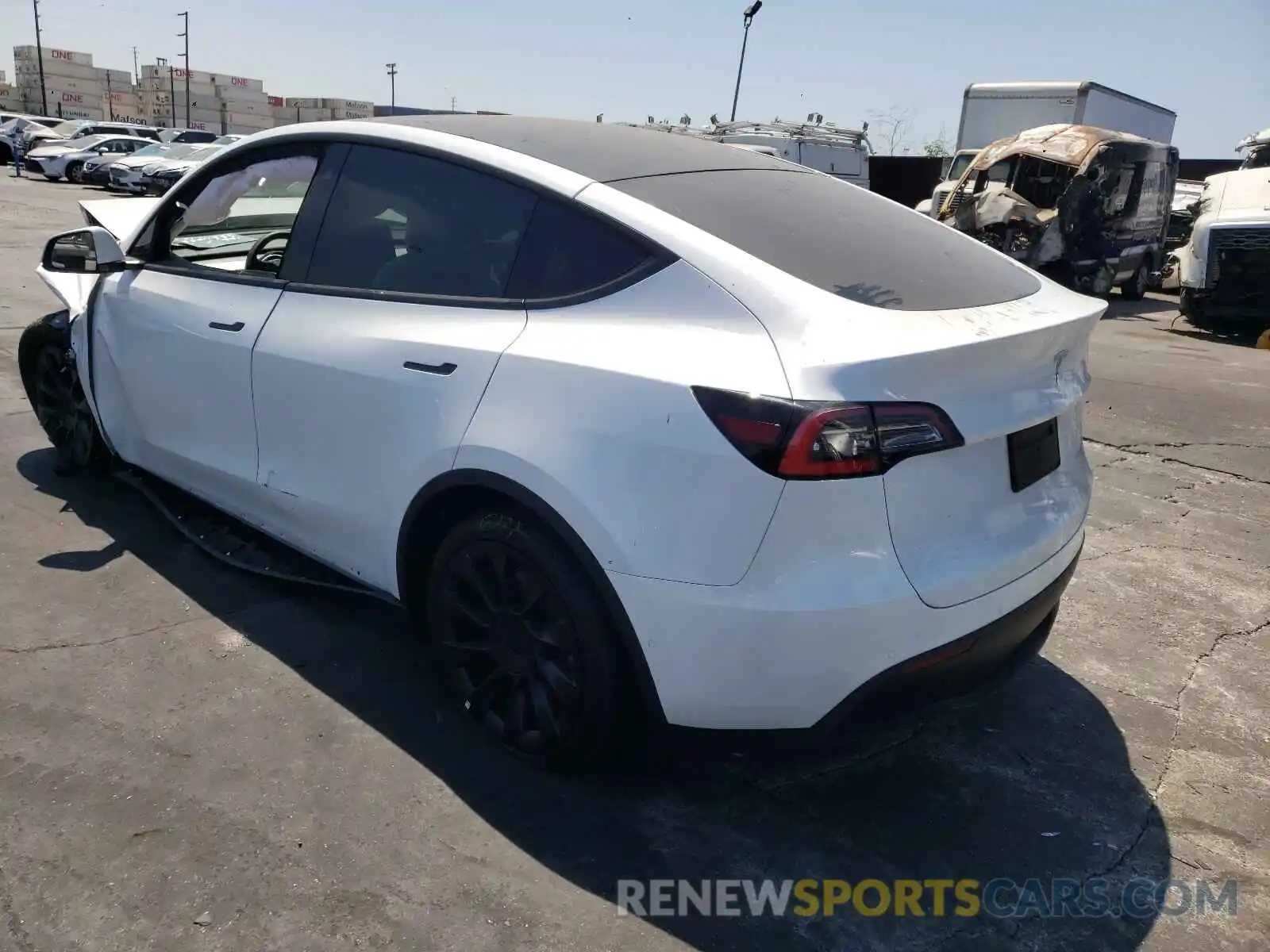 3 Photograph of a damaged car 5YJYGDEE4MF096426 TESLA MODEL Y 2021