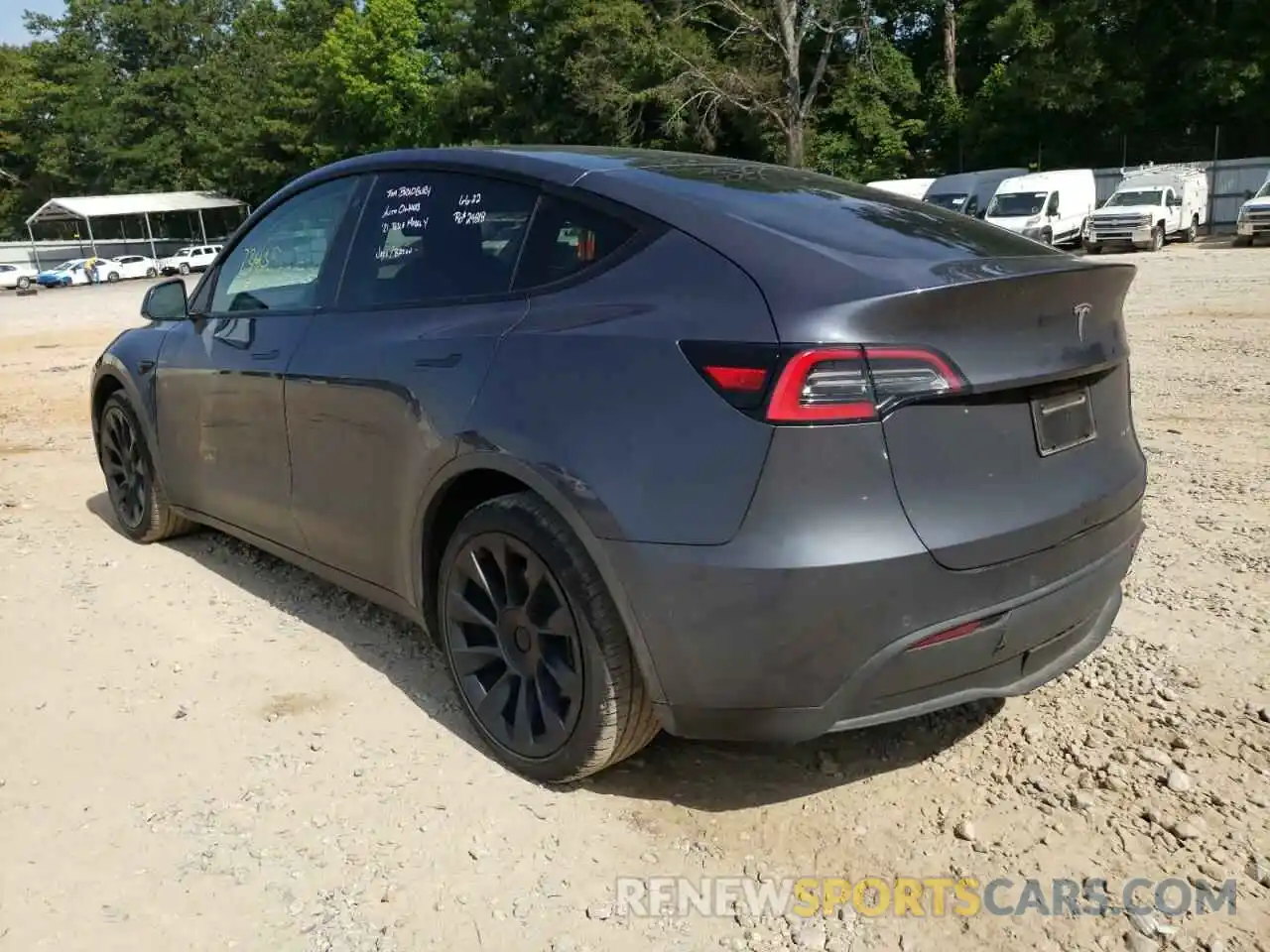 3 Фотография поврежденного автомобиля 5YJYGDEE4MF115296 TESLA MODEL Y 2021