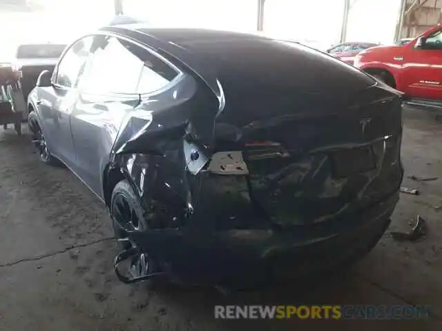 3 Photograph of a damaged car 5YJYGDEE4MF115461 TESLA MODEL Y 2021