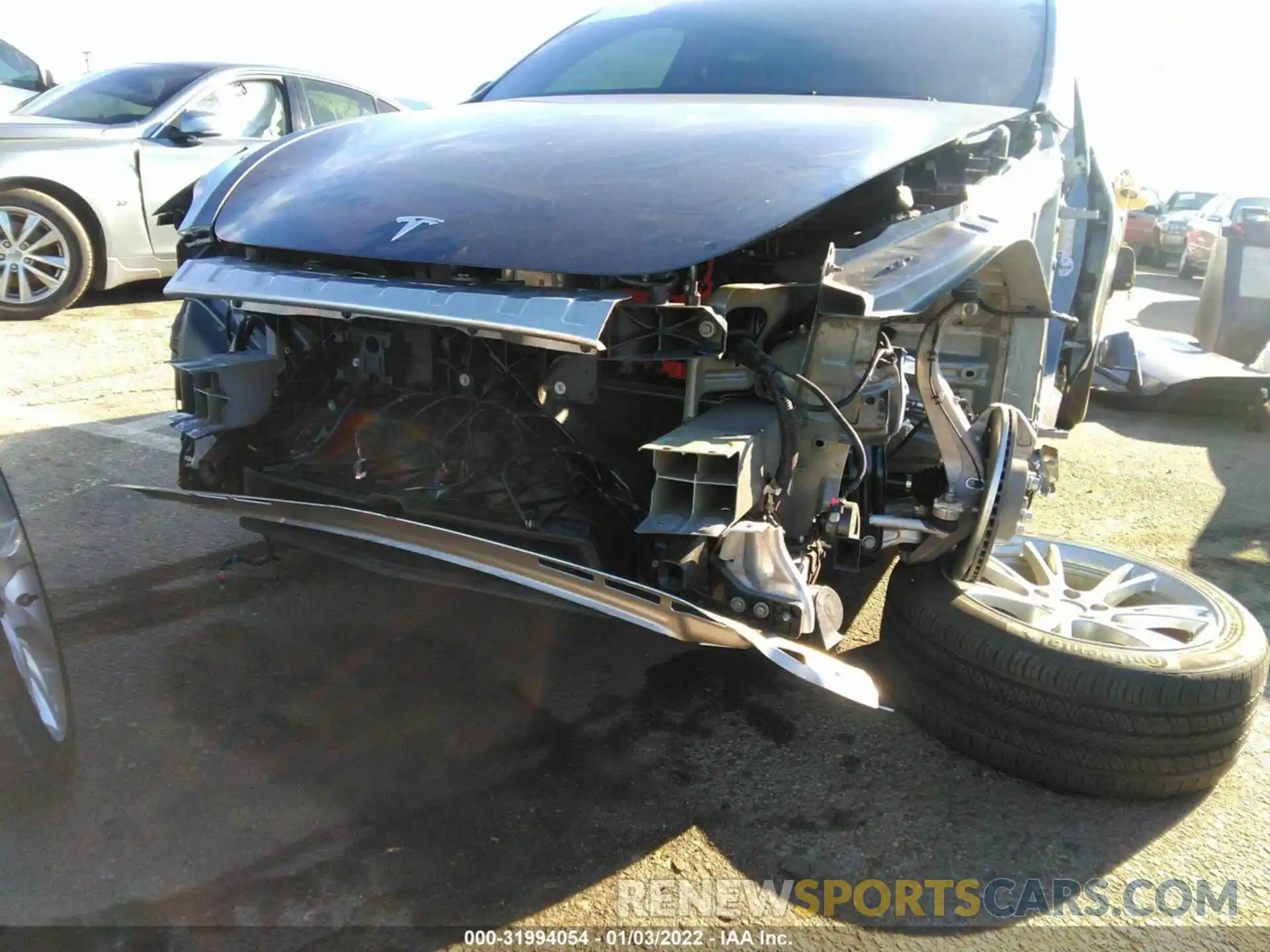 6 Photograph of a damaged car 5YJYGDEE4MF119204 TESLA MODEL Y 2021