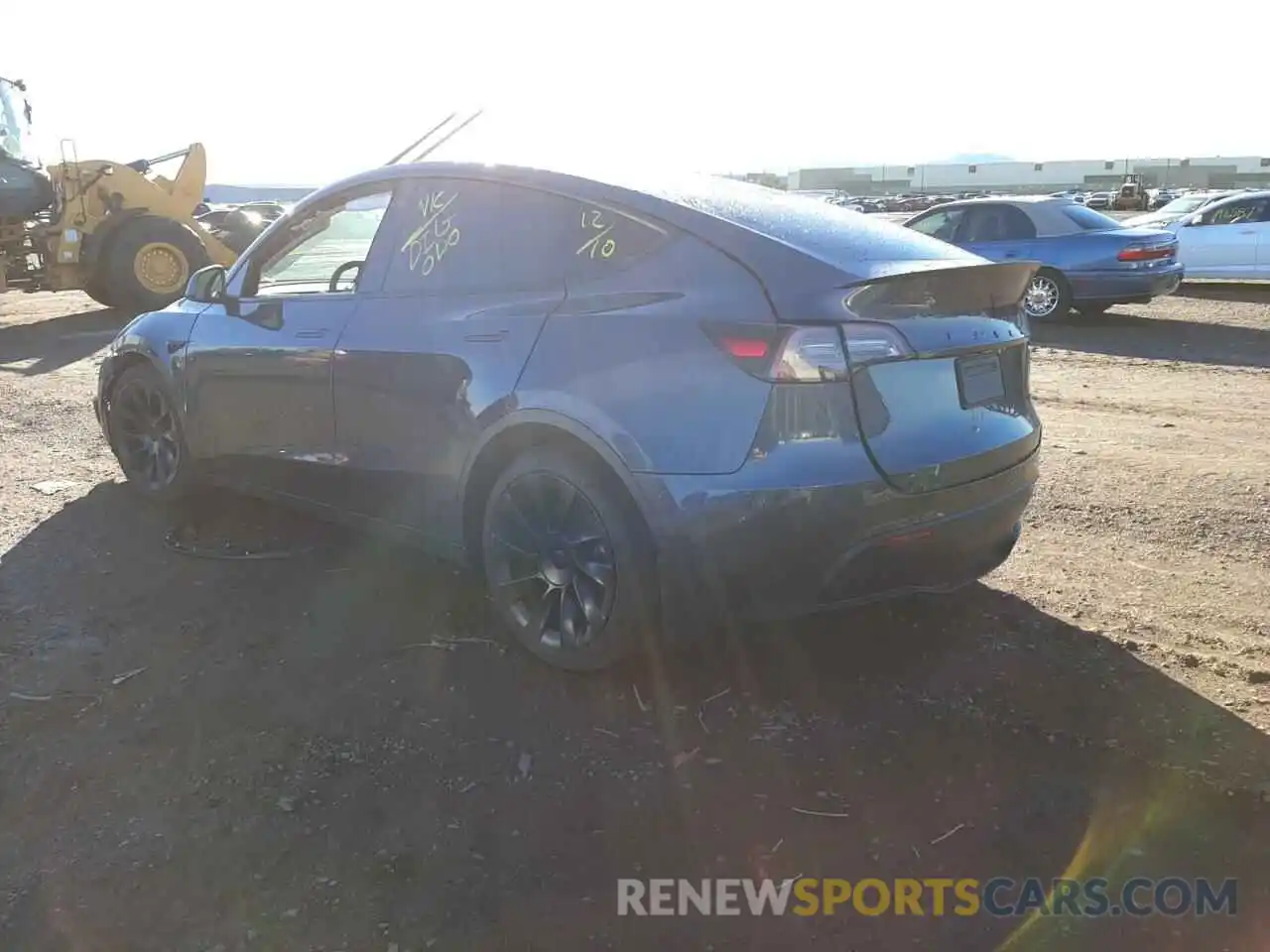 3 Photograph of a damaged car 5YJYGDEE4MF143440 TESLA MODEL Y 2021