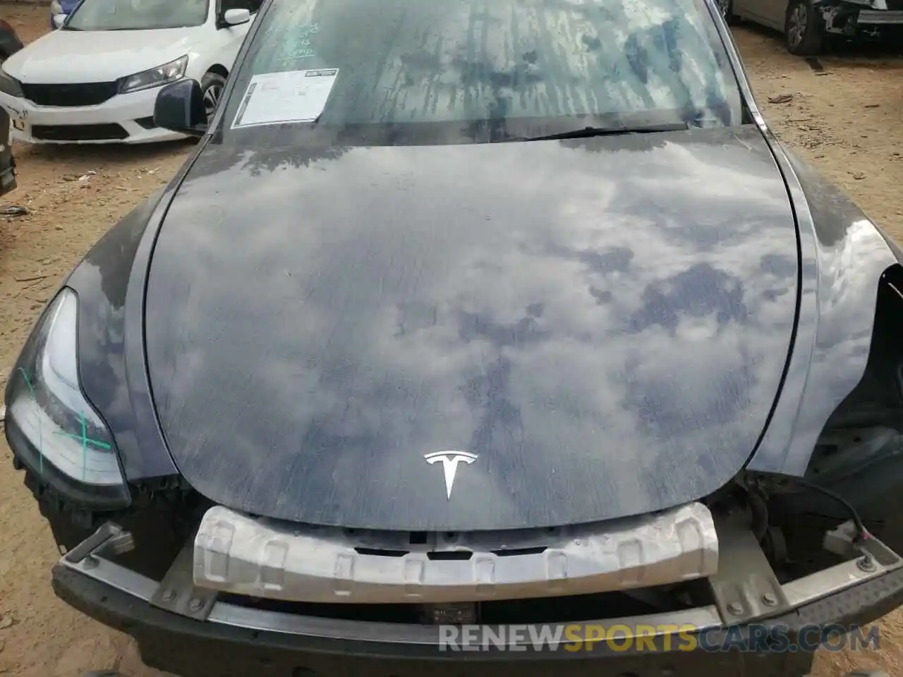 7 Photograph of a damaged car 5YJYGDEE4MF145169 TESLA MODEL Y 2021