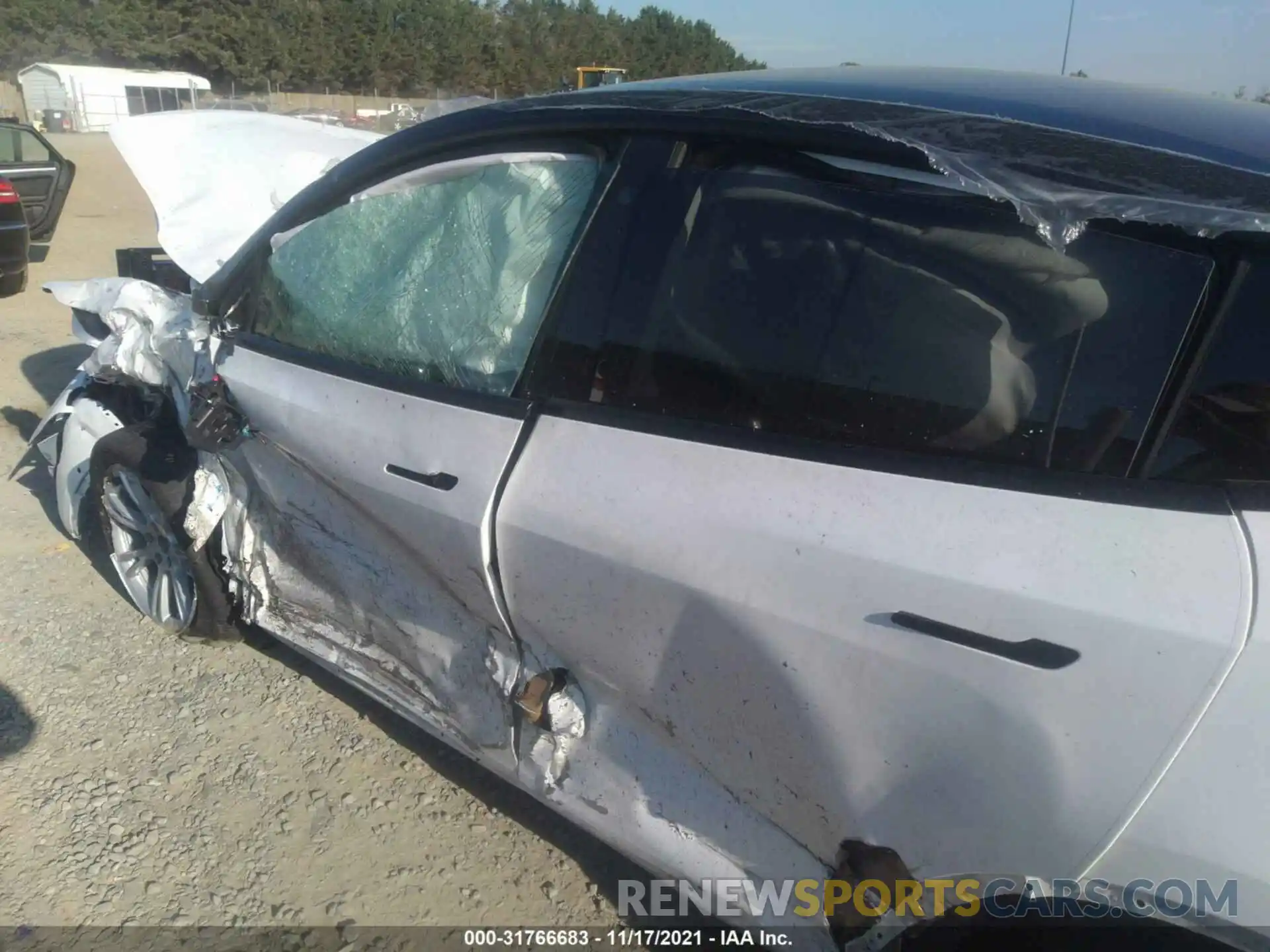 6 Photograph of a damaged car 5YJYGDEE4MF146483 TESLA MODEL Y 2021