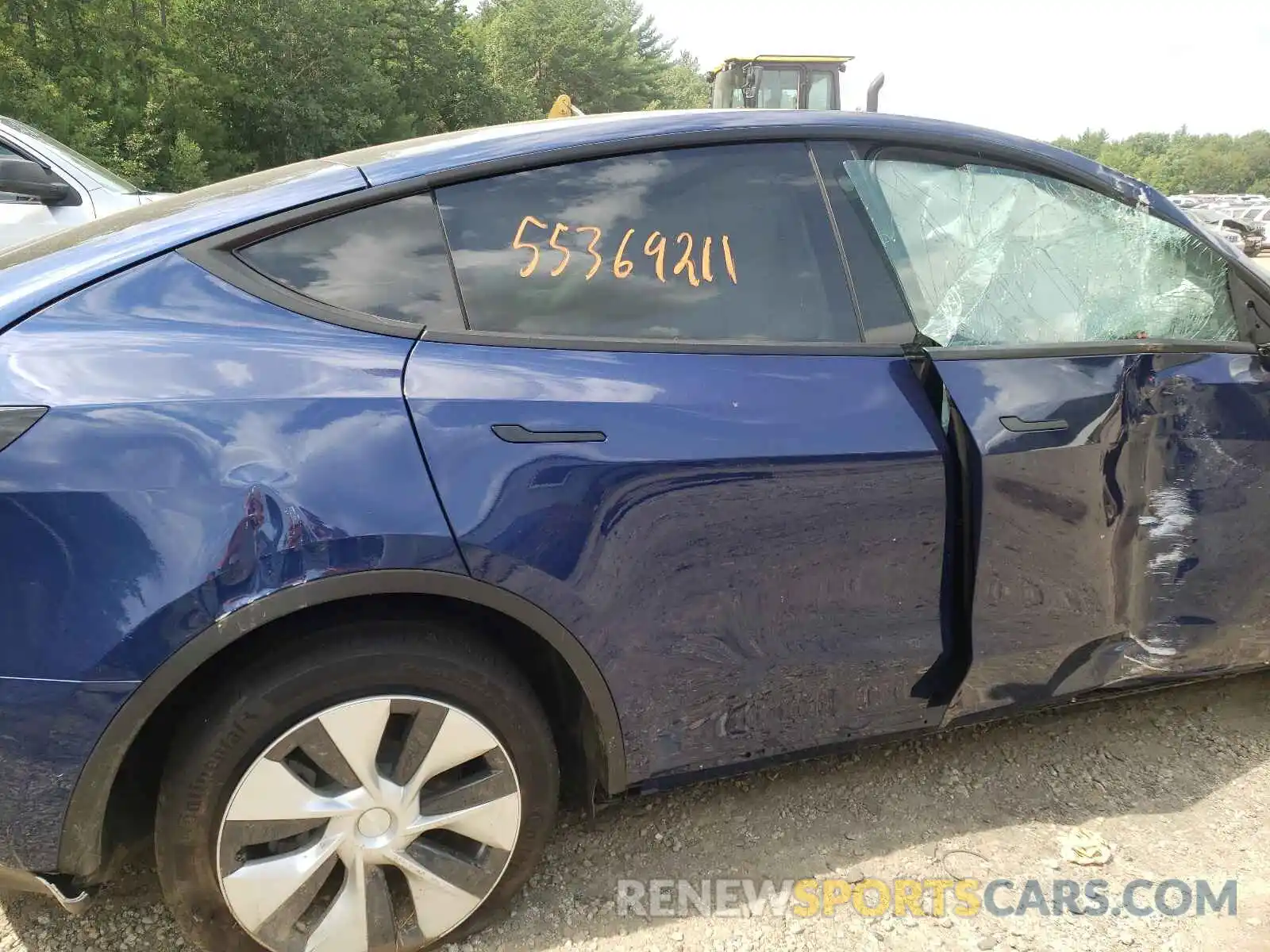 6 Photograph of a damaged car 5YJYGDEE4MF195425 TESLA MODEL Y 2021