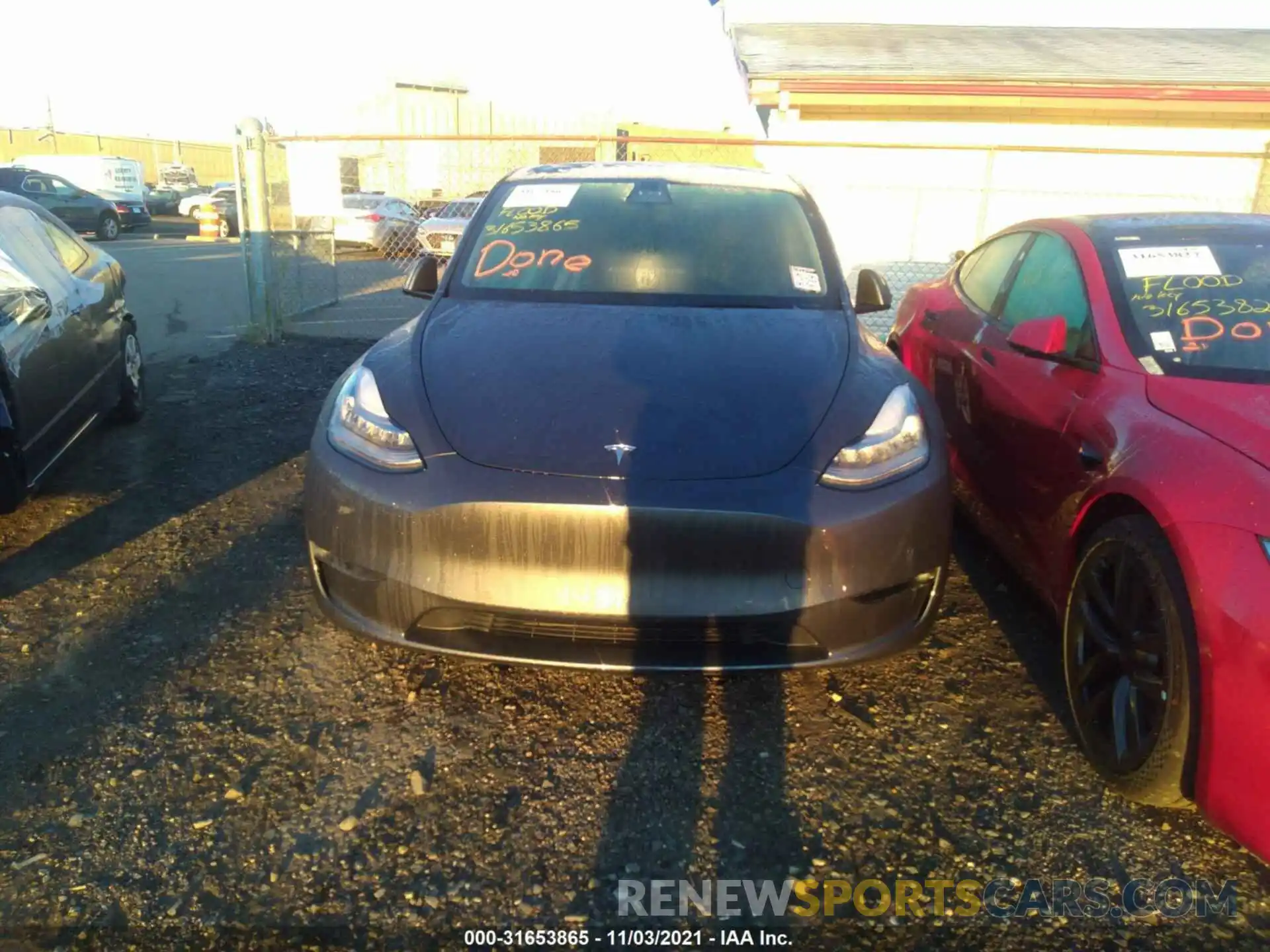 6 Фотография поврежденного автомобиля 5YJYGDEE4MF251055 TESLA MODEL Y 2021