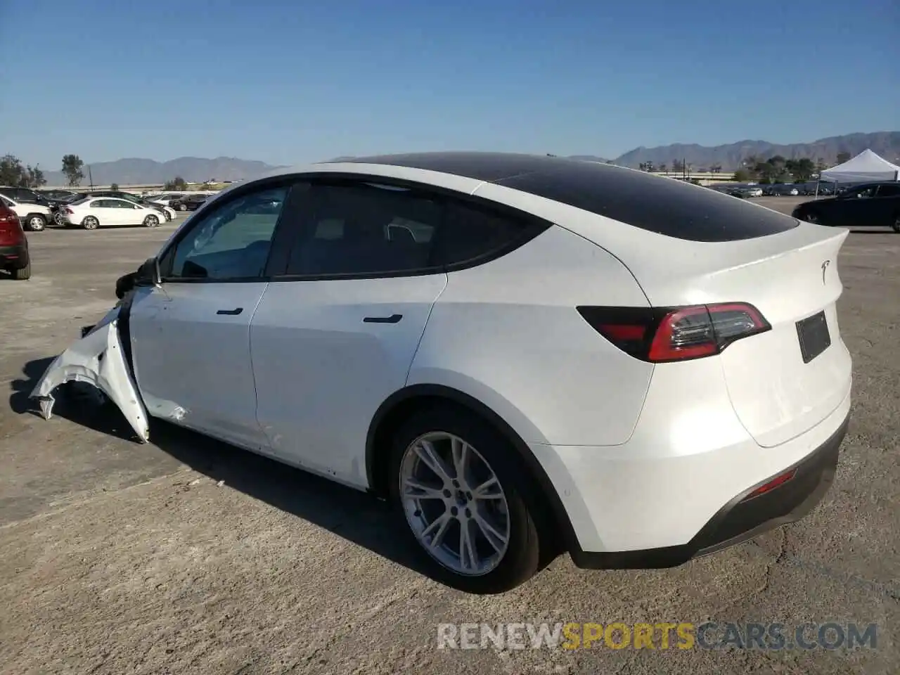 3 Photograph of a damaged car 5YJYGDEE4MF286503 TESLA MODEL Y 2021