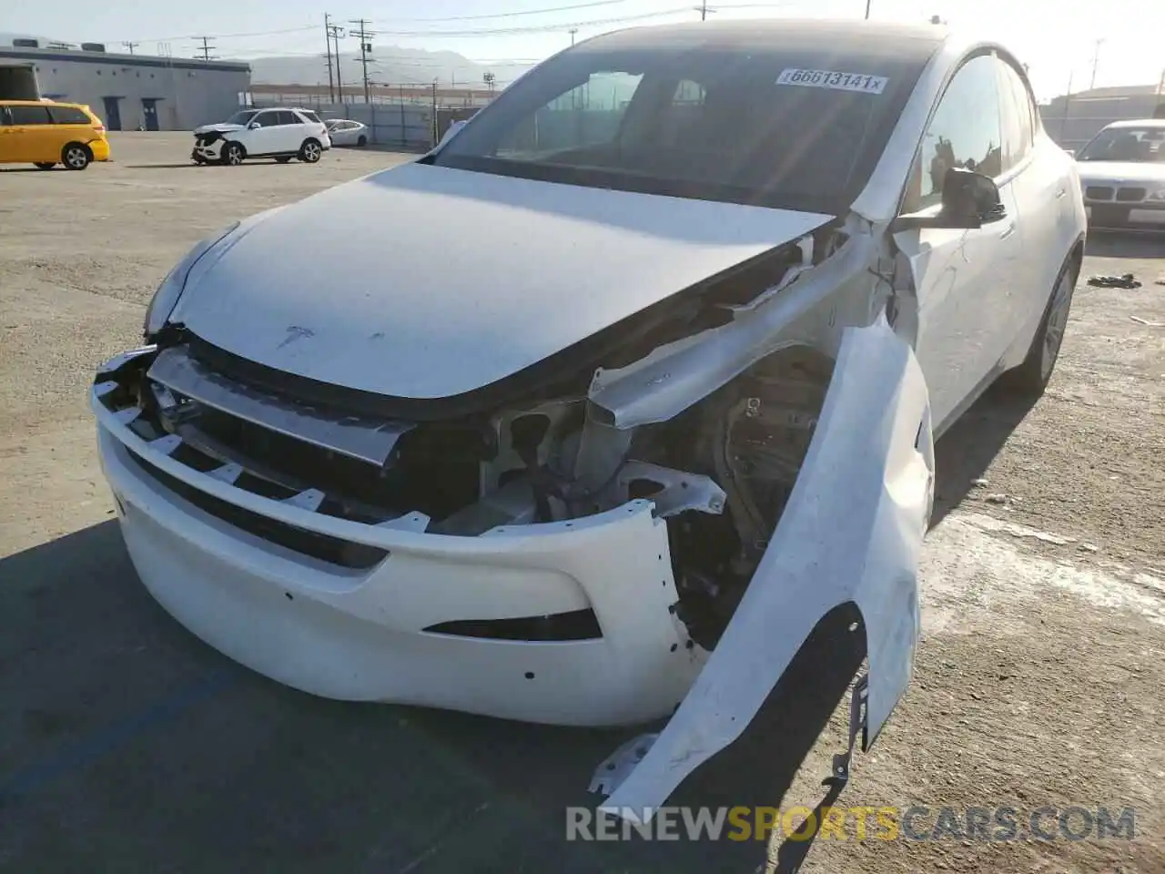 9 Photograph of a damaged car 5YJYGDEE4MF286503 TESLA MODEL Y 2021