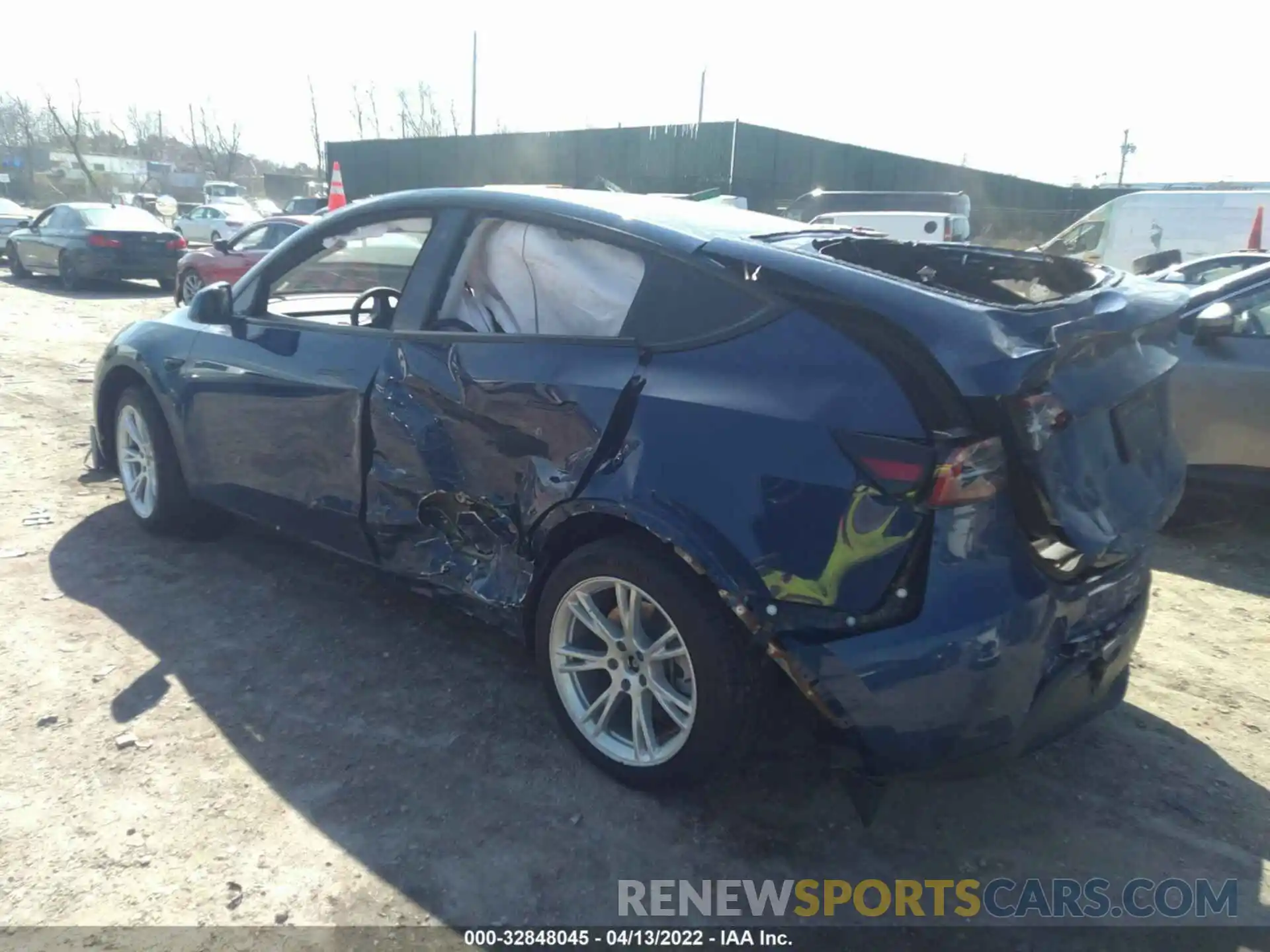 3 Photograph of a damaged car 5YJYGDEE4MF296979 TESLA MODEL Y 2021