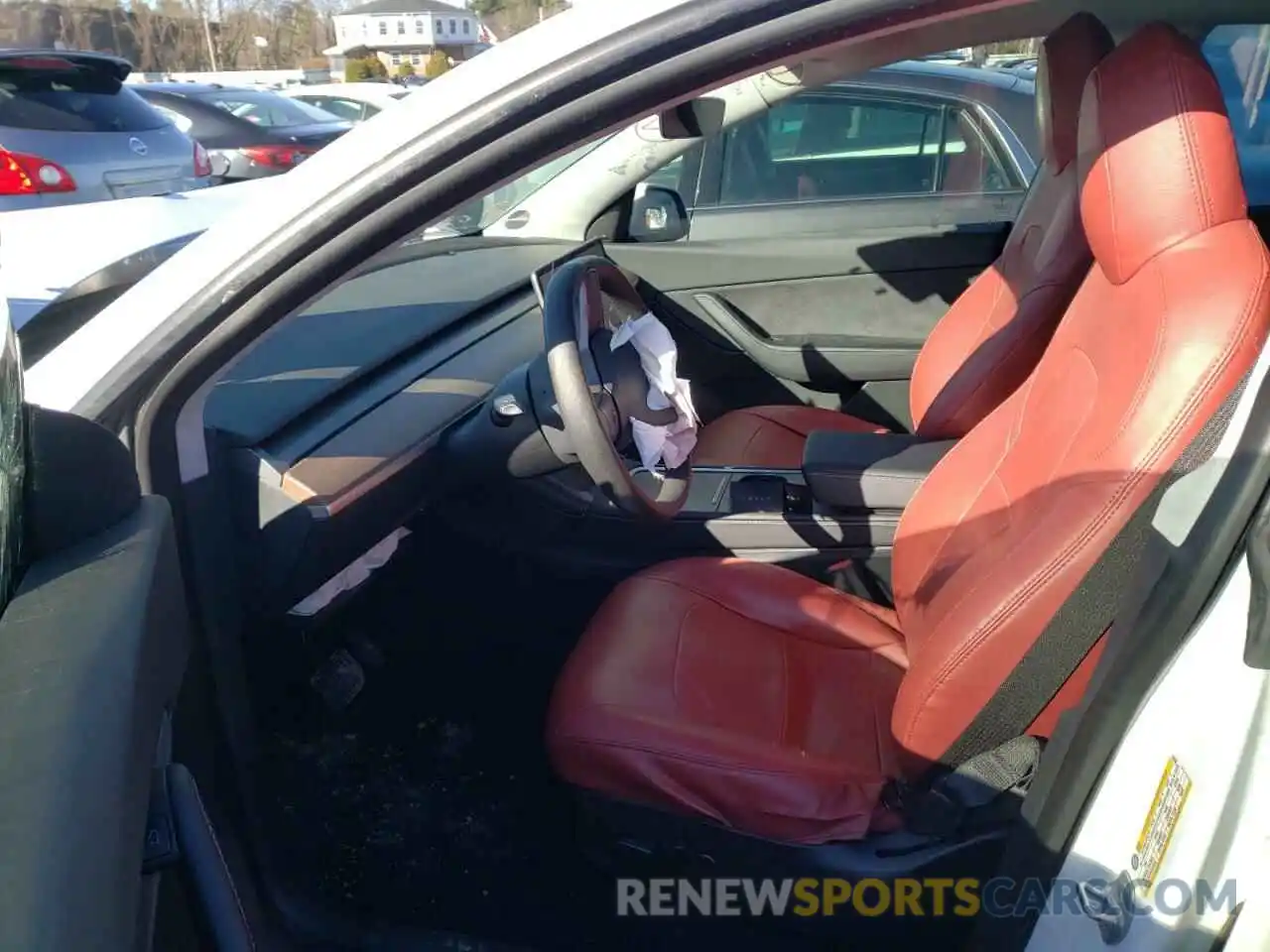 7 Photograph of a damaged car 5YJYGDEE4MF304126 TESLA MODEL Y 2021