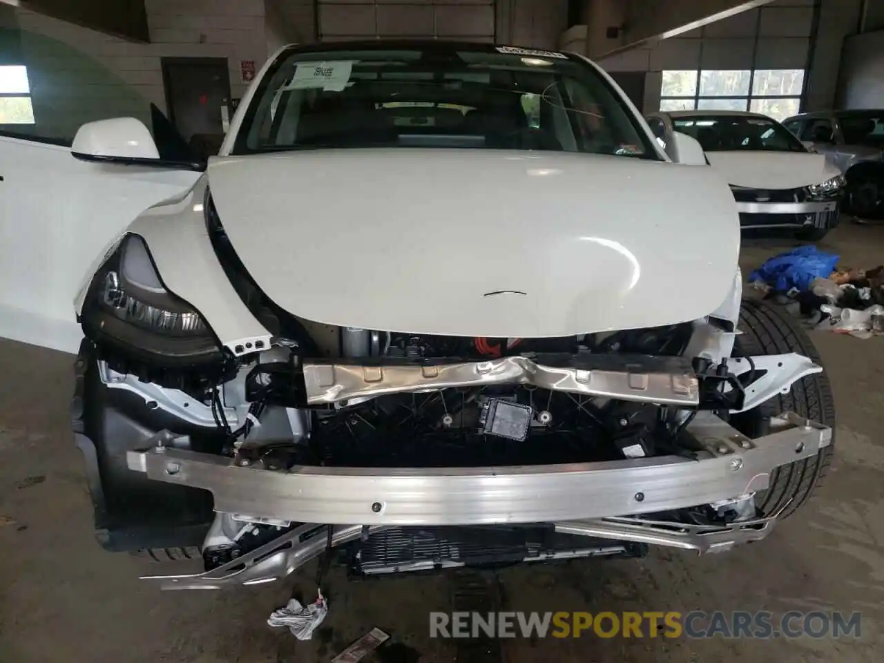 9 Photograph of a damaged car 5YJYGDEE5MF061216 TESLA MODEL Y 2021