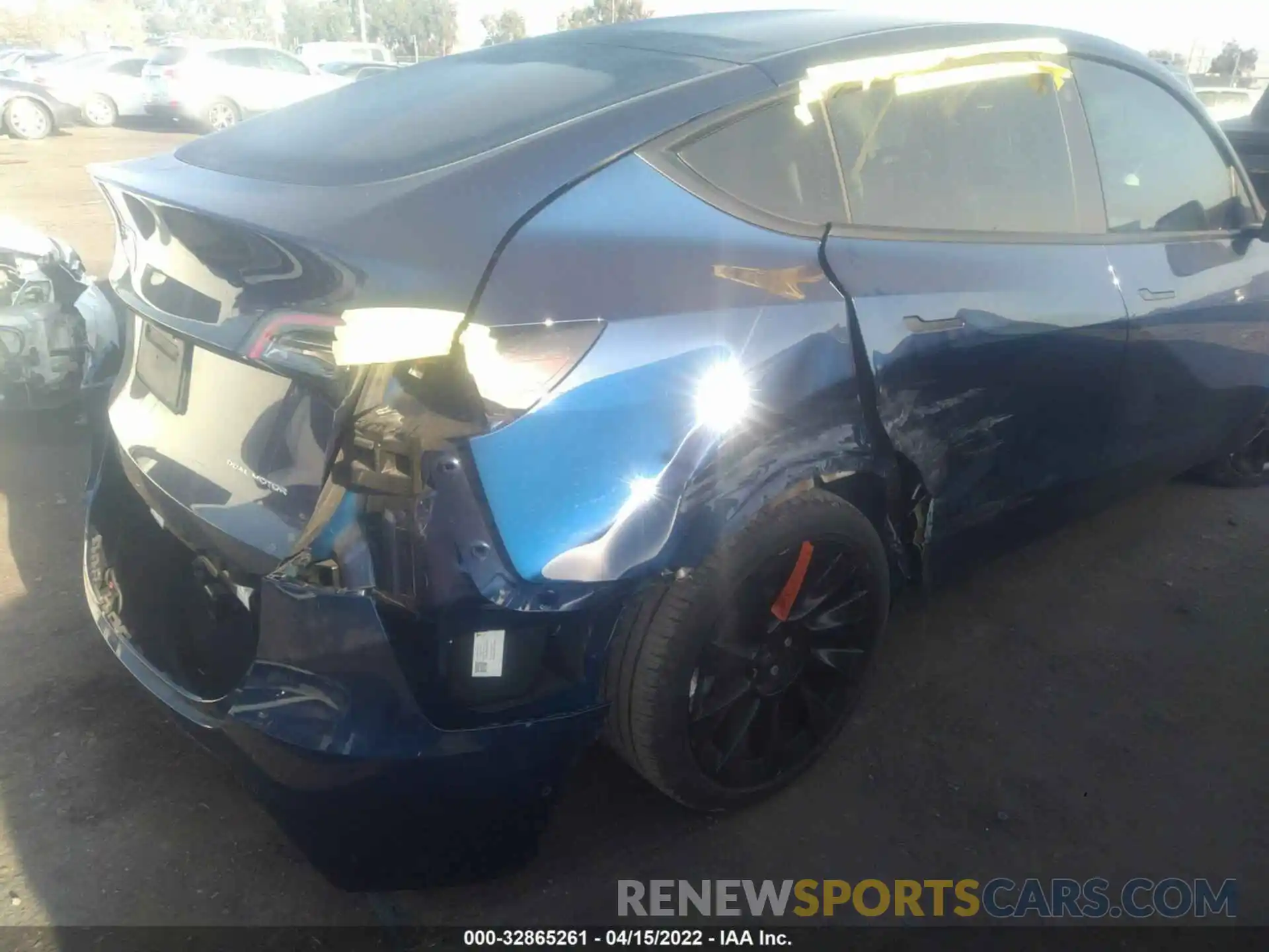 6 Photograph of a damaged car 5YJYGDEE5MF089159 TESLA MODEL Y 2021