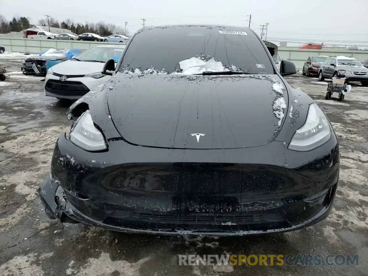 5 Photograph of a damaged car 5YJYGDEE5MF089601 TESLA MODEL Y 2021