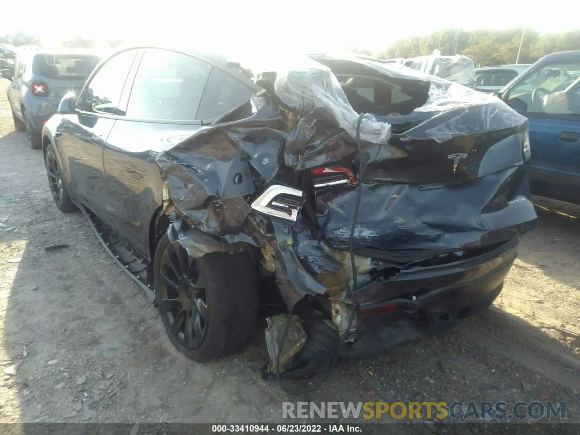 6 Photograph of a damaged car 5YJYGDEE5MF125173 TESLA MODEL Y 2021