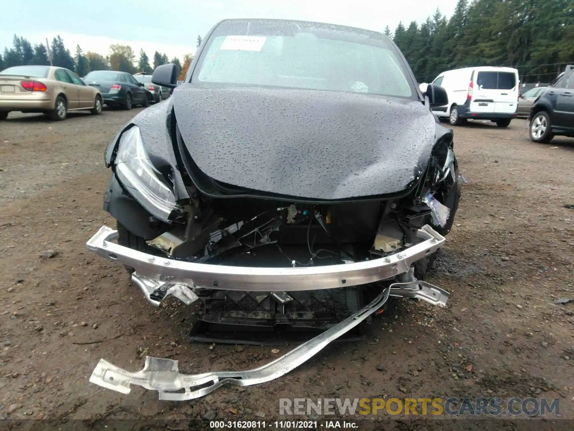 6 Photograph of a damaged car 5YJYGDEE5MF129532 TESLA MODEL Y 2021