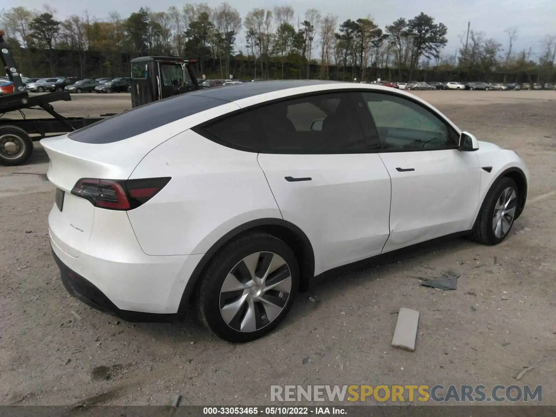 4 Фотография поврежденного автомобиля 5YJYGDEE5MF181288 TESLA MODEL Y 2021