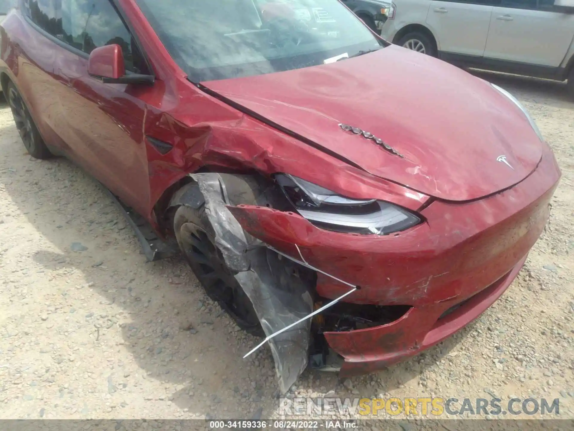 6 Photograph of a damaged car 5YJYGDEE5MF190962 TESLA MODEL Y 2021