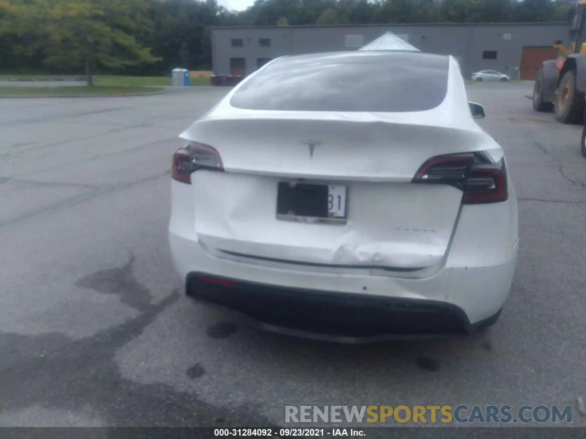 6 Photograph of a damaged car 5YJYGDEE5MF195658 TESLA MODEL Y 2021