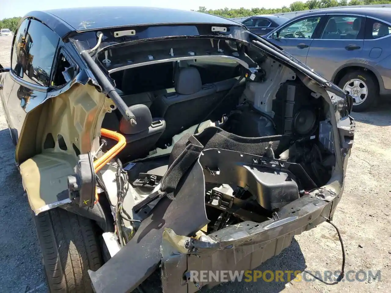 9 Photograph of a damaged car 5YJYGDEE5MF196342 TESLA MODEL Y 2021