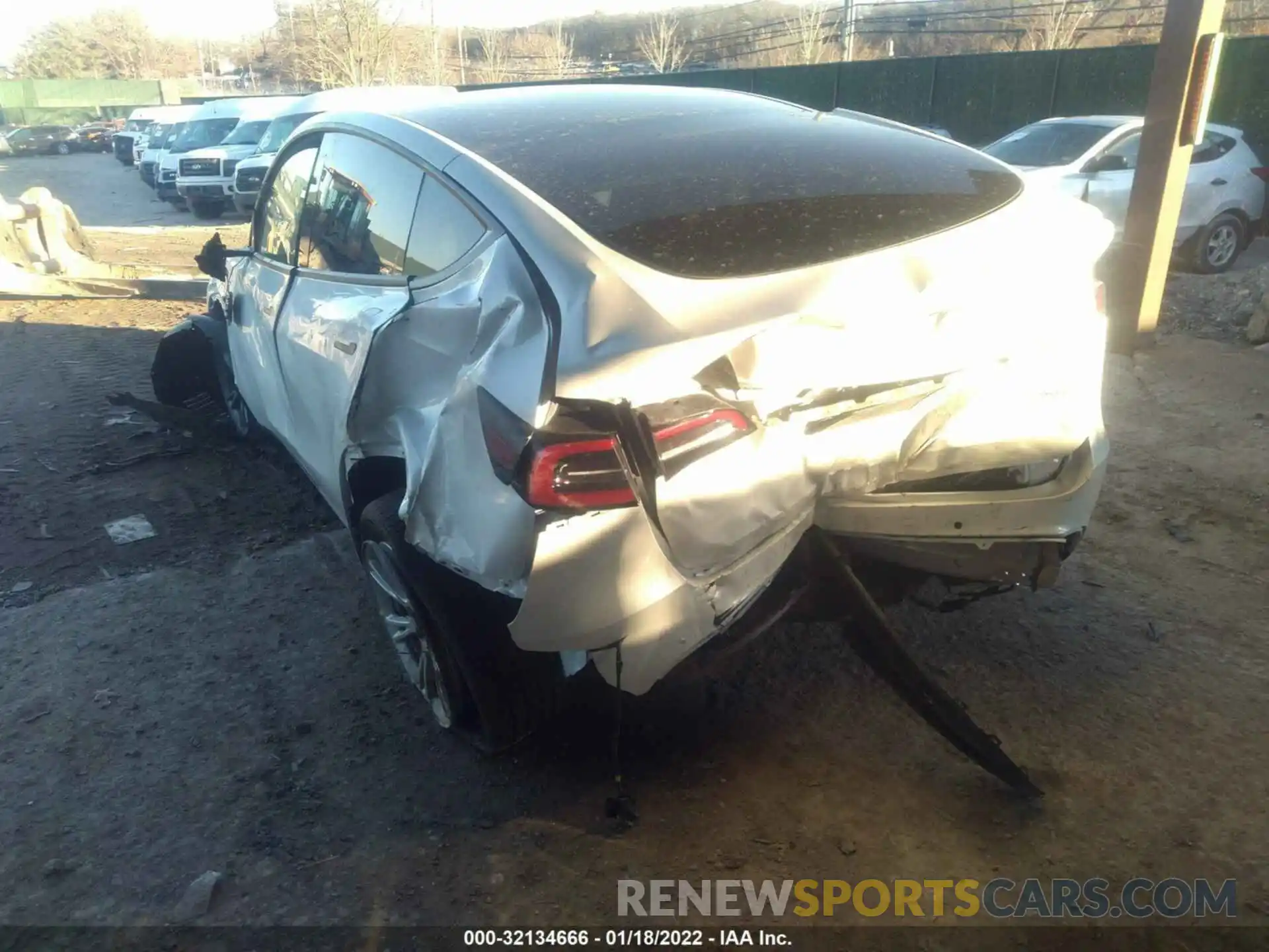 6 Photograph of a damaged car 5YJYGDEE5MF198253 TESLA MODEL Y 2021