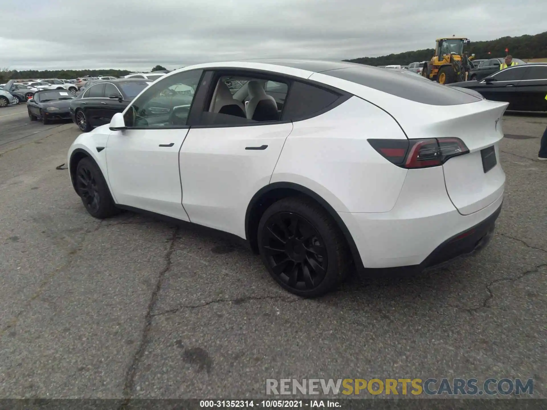 3 Photograph of a damaged car 5YJYGDEE5MF202446 TESLA MODEL Y 2021