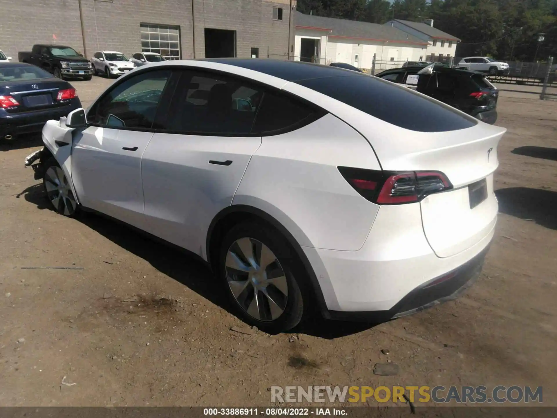 3 Photograph of a damaged car 5YJYGDEE5MF208179 TESLA MODEL Y 2021